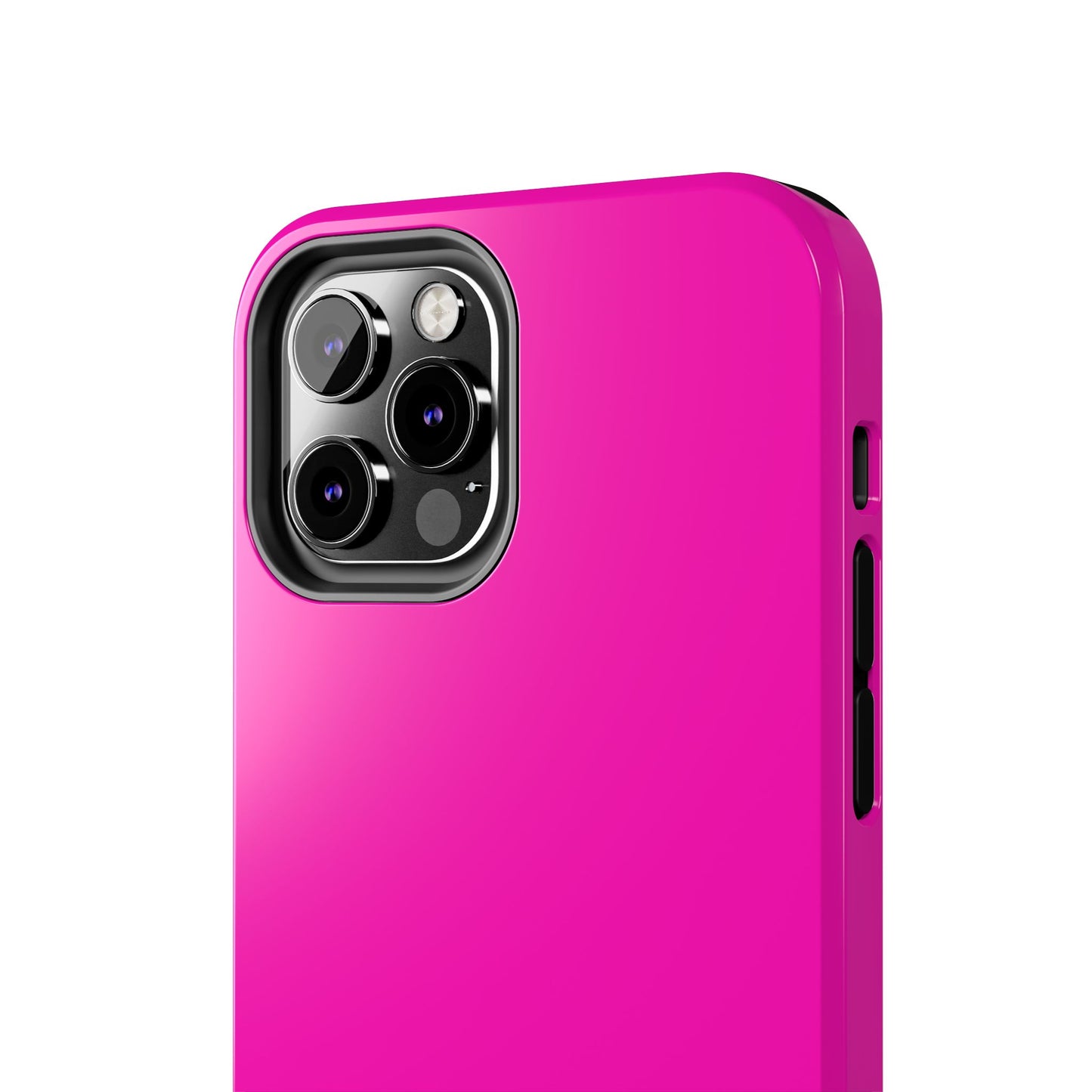 Simple Hot Pink-Tough Phone Cases - MahaCase