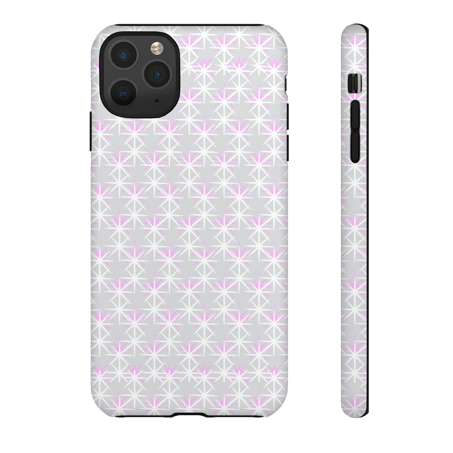 Grey Skies, Pink Stars-Tough Cases - MahaCase