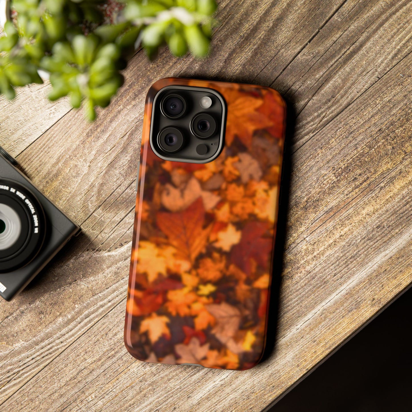 Blurred Autumn - Tough Cases iPhone Samsung Google Pixel - MahaCase