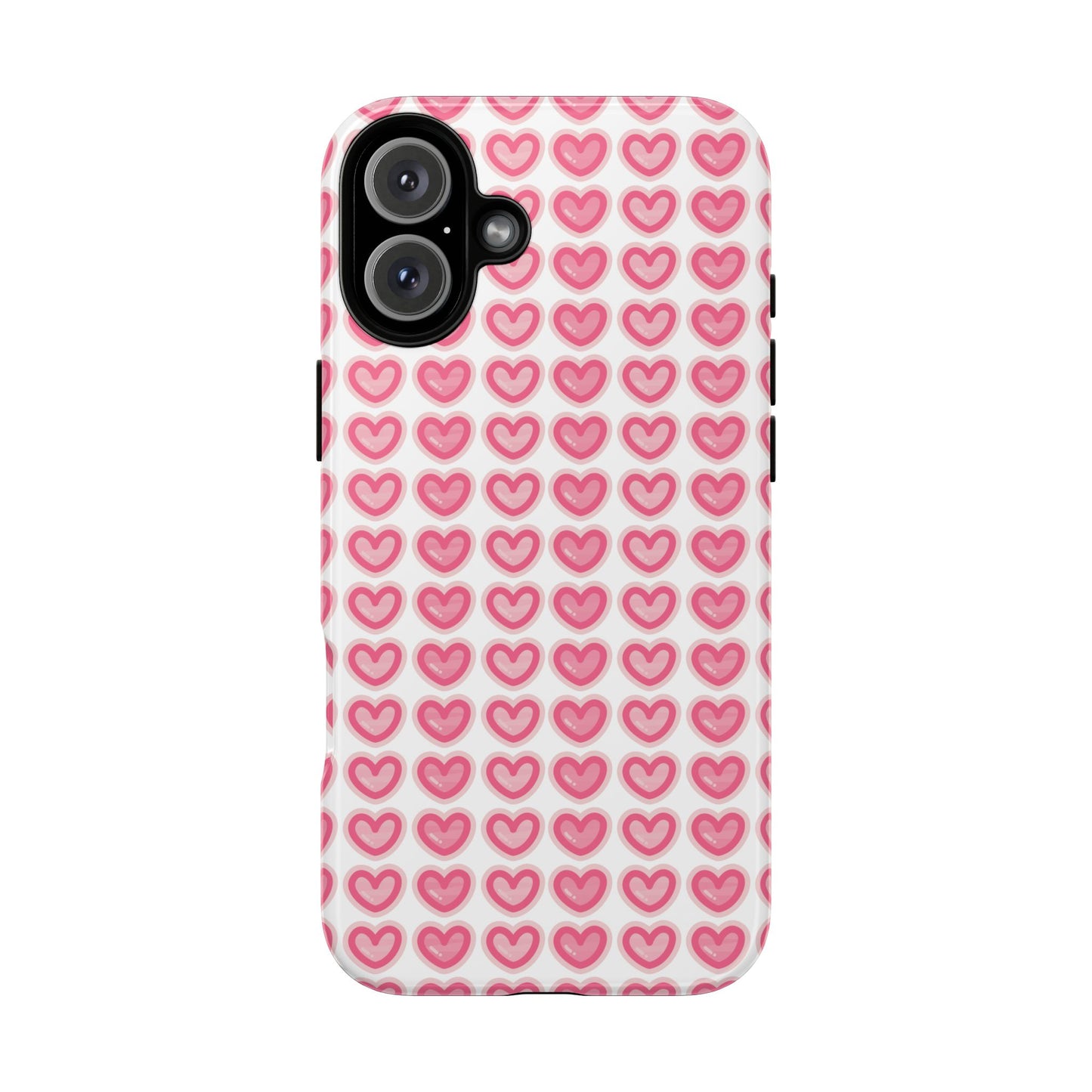Hearts Pattern - Tough Cases iPhone Samsung Google Pixel - MahaCase