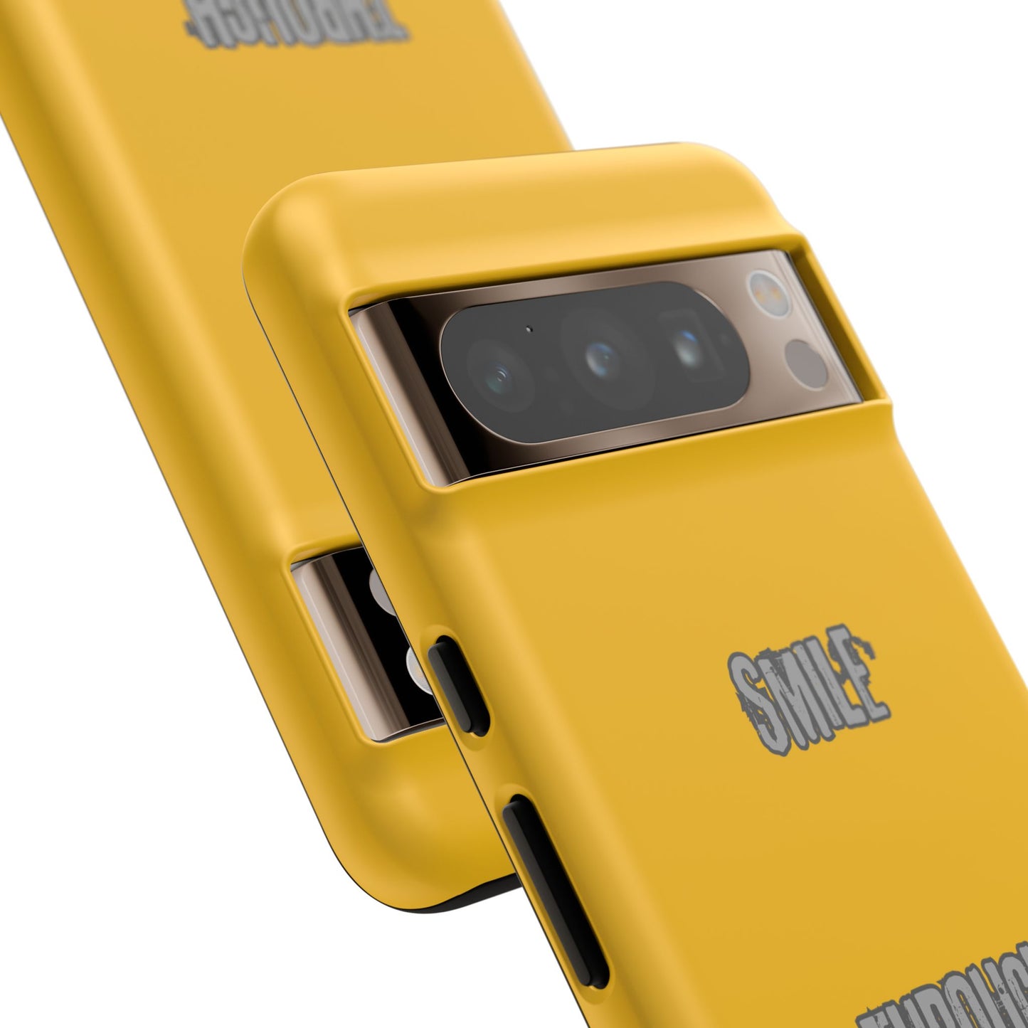 Smile Through Challenges Tough Cases iPhone Samsung Google Pixel - MahaCase