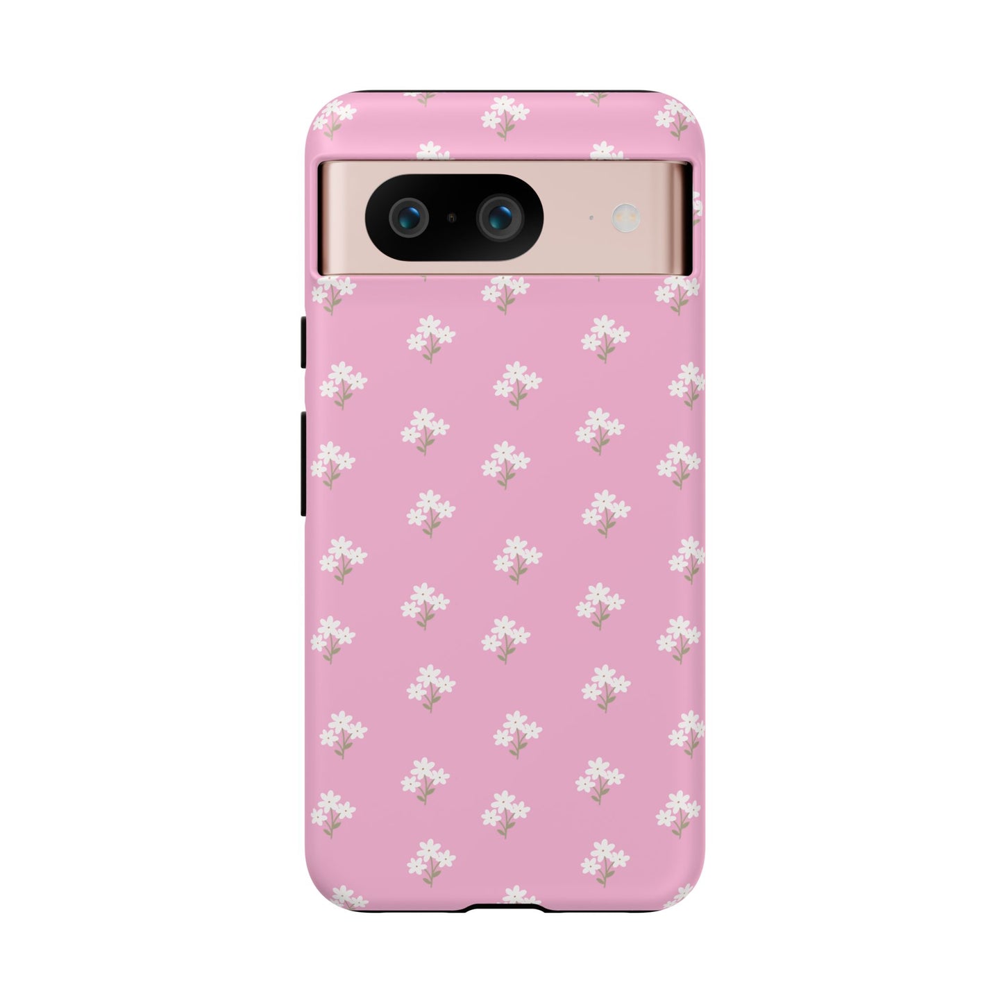 Floral Tough Phone Case - Pink Blossom Design - iPhone Samsung Galaxy Google Pixel - MahaCase