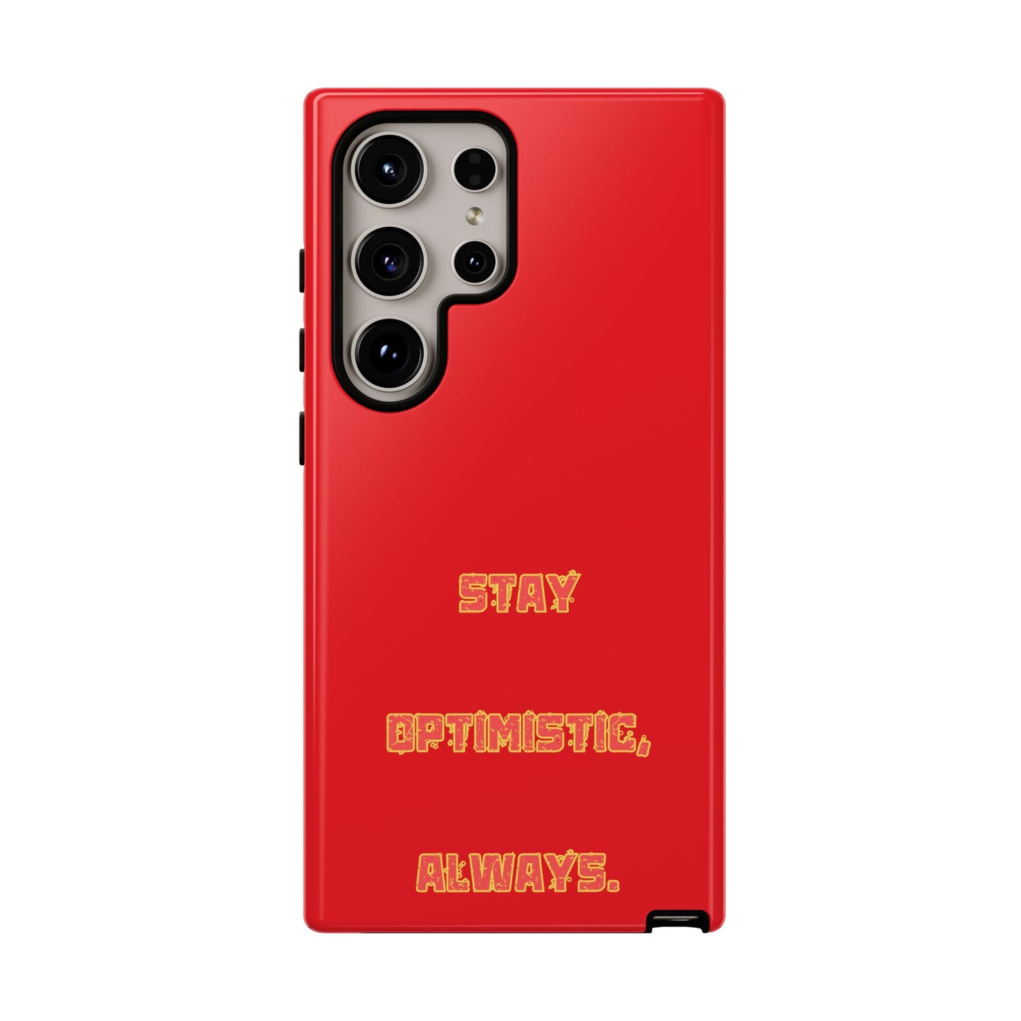 Stay Optimistic, Always #22 Tough Cases iPhone Samsung Google Pixel - MahaCase