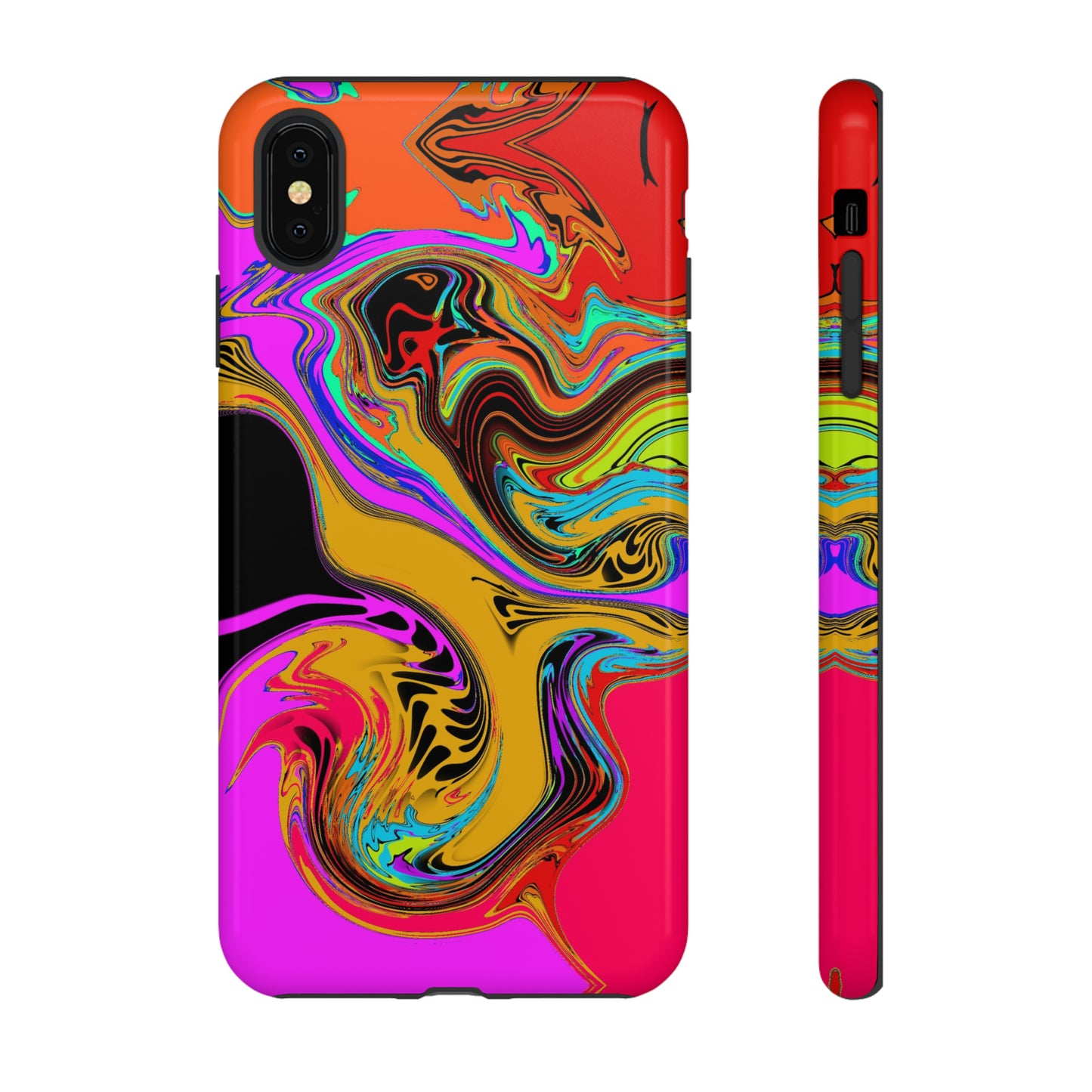Color Swirl #23-Tough Cases - MahaCase