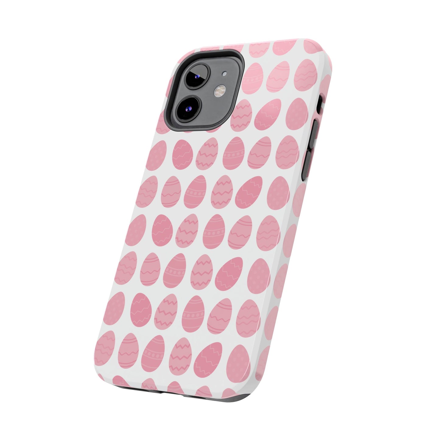Pink Easter Egg Tough Phone Cases - Durable Protection for Spring Celebrations iPhone Samsung Galaxy - MahaCase