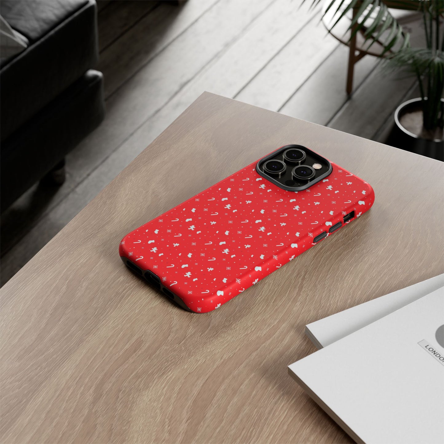 Candy Cane Blizzard #22 - Tough Cases iPhone Samsung Google Pixel - MahaCase