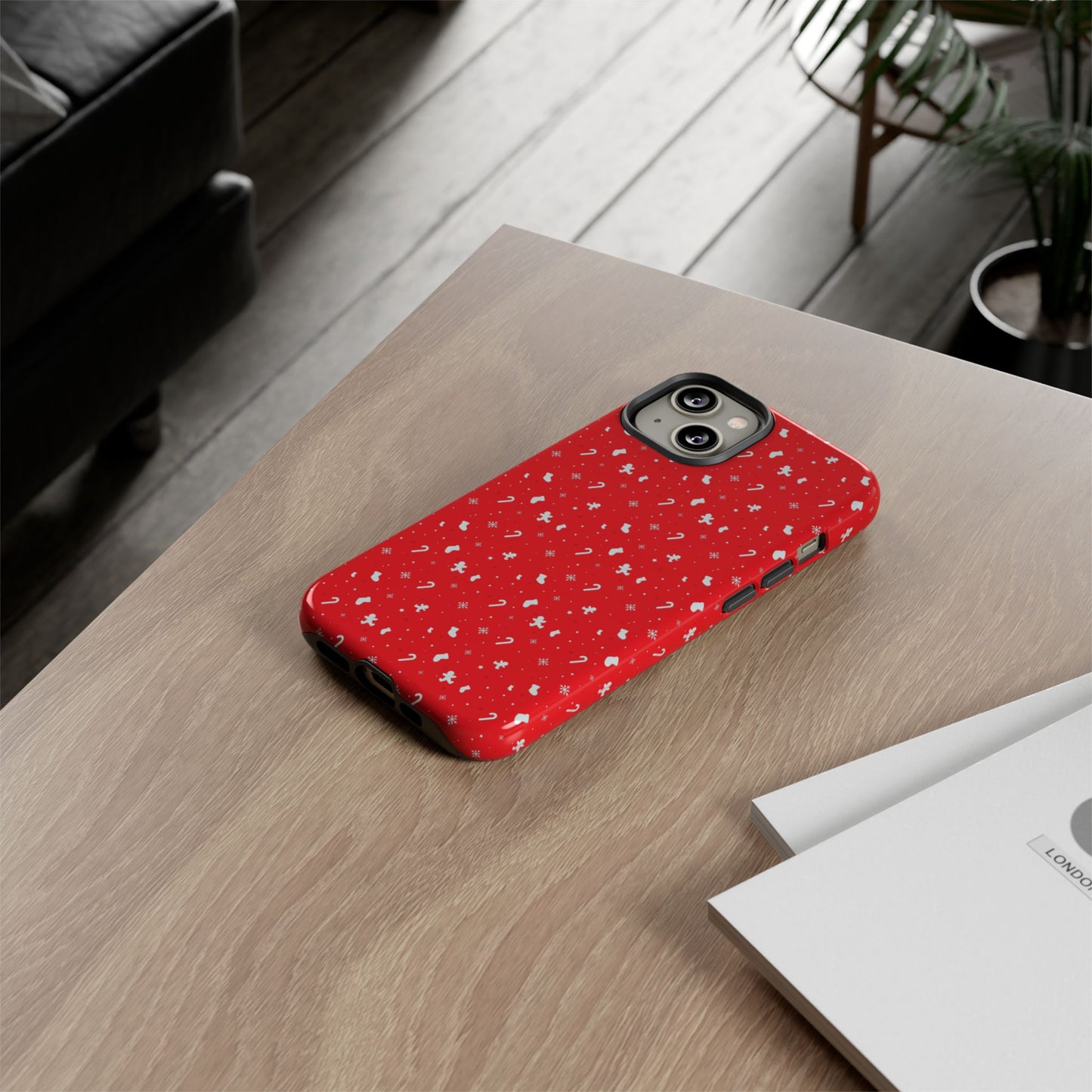 Candy Cane Blizzard #22 - Tough Cases iPhone Samsung Google Pixel - MahaCase