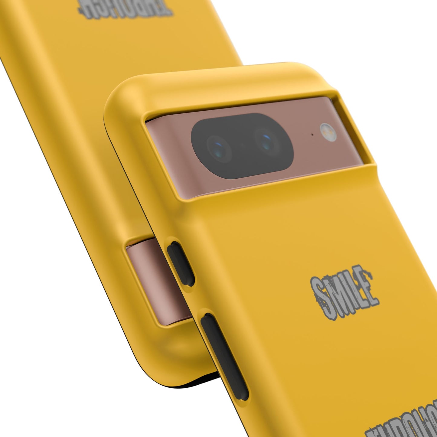 Smile Through Challenges Tough Cases iPhone Samsung Google Pixel - MahaCase