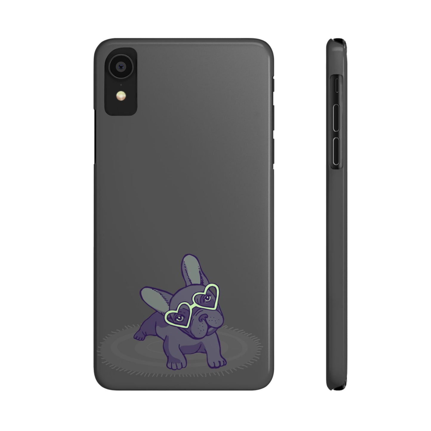 Bulldog Puppy Slim iPhone Cases - MahaCase