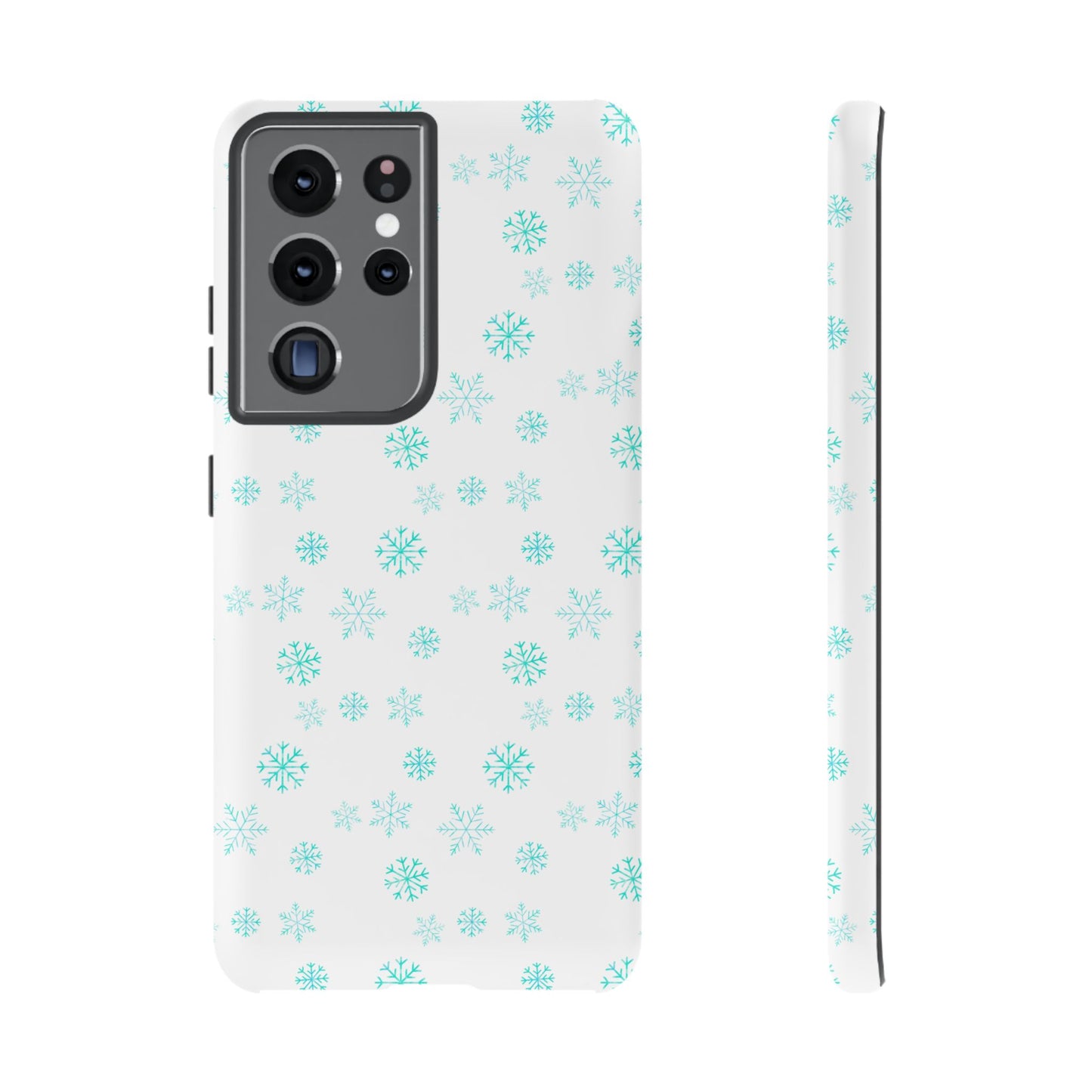 Snowy Blue #12 - Tough Cases iPhone Samsung Google Pixel - MahaCase