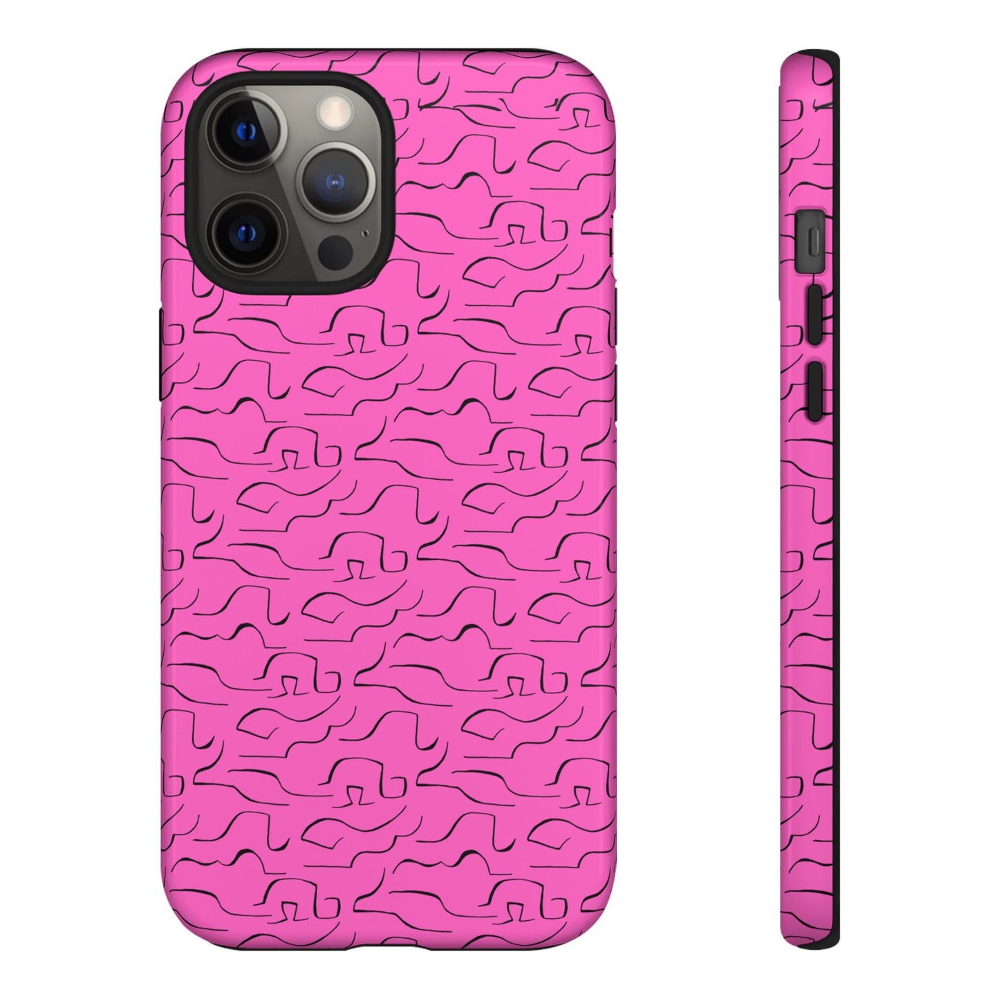 Pink Pattern #33 Tough Cases - MahaCase