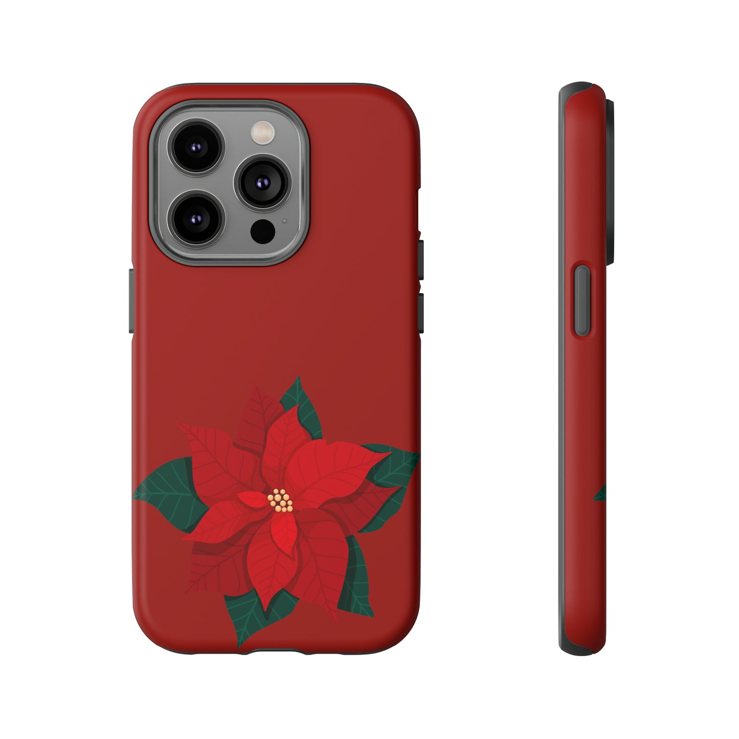 Poinsettia Charm #12-Tough Cases - MahaCase