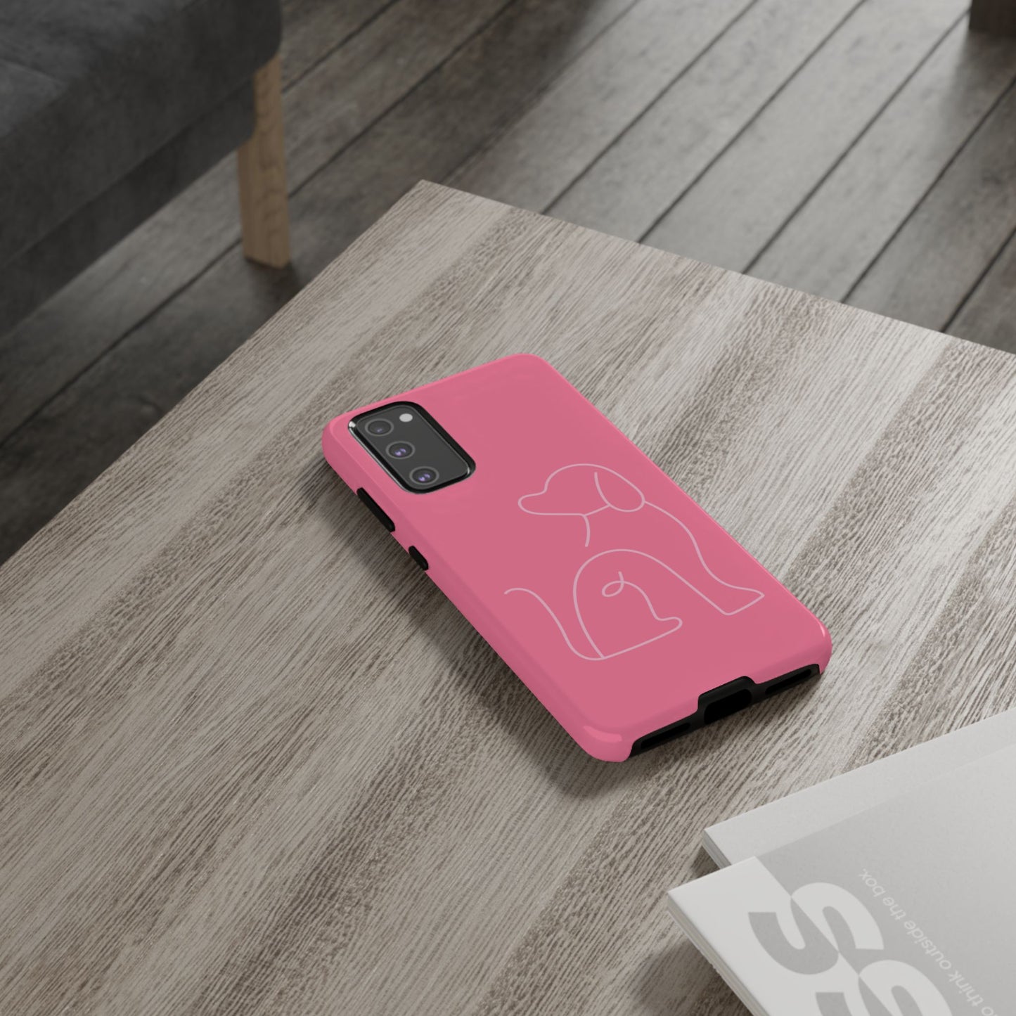 Pink Pup #10-Tough Cases iPhone Samsung Google Pixel - MahaCase