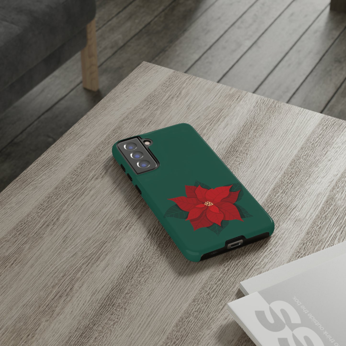 Poinsettia Charm #10-Tough Cases - MahaCase
