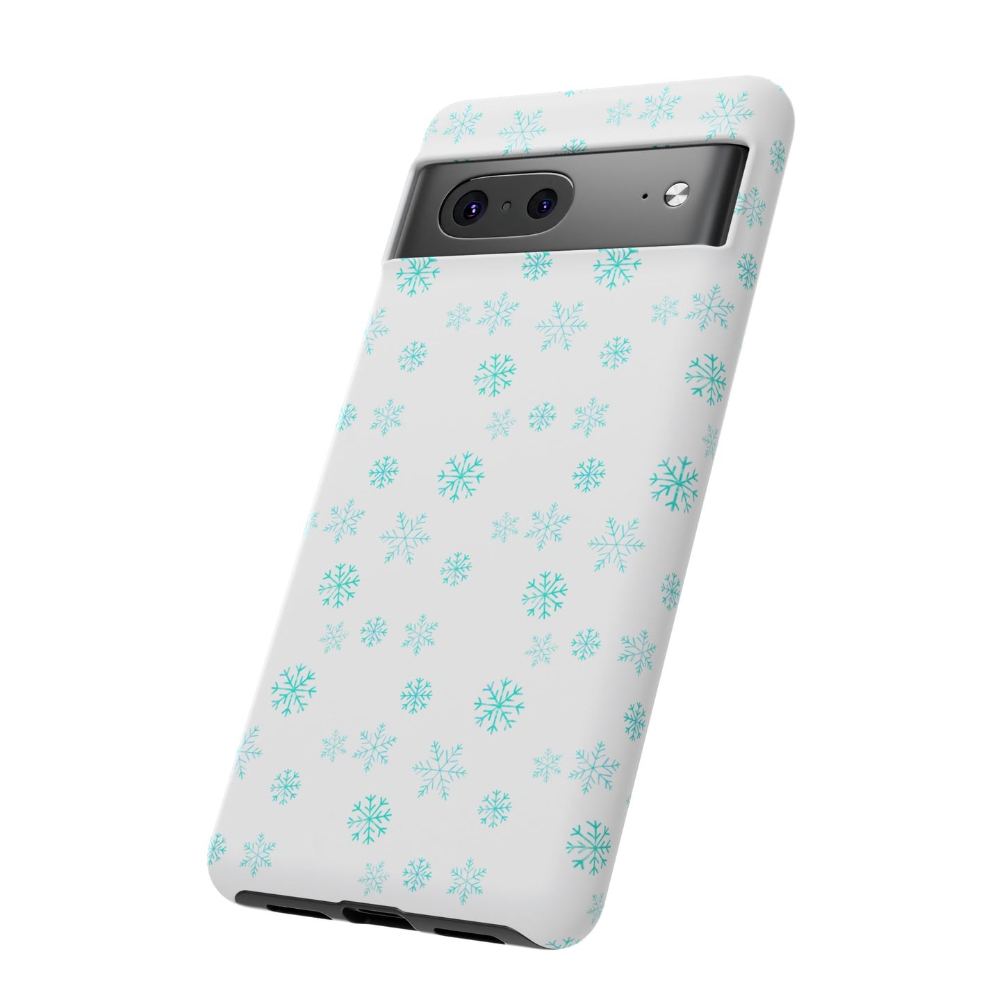 Snowy Blue #12 - Tough Cases iPhone Samsung Google Pixel - MahaCase