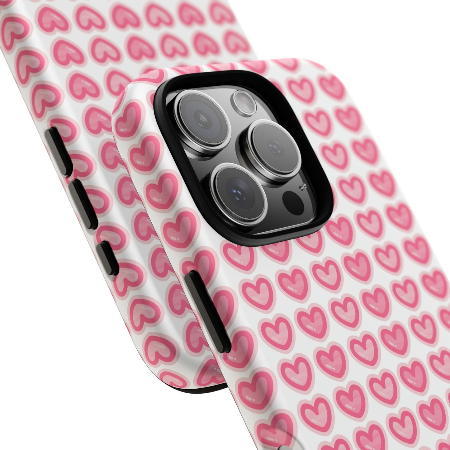 Hearts Pattern - Tough Cases iPhone Samsung Google Pixel - MahaCase