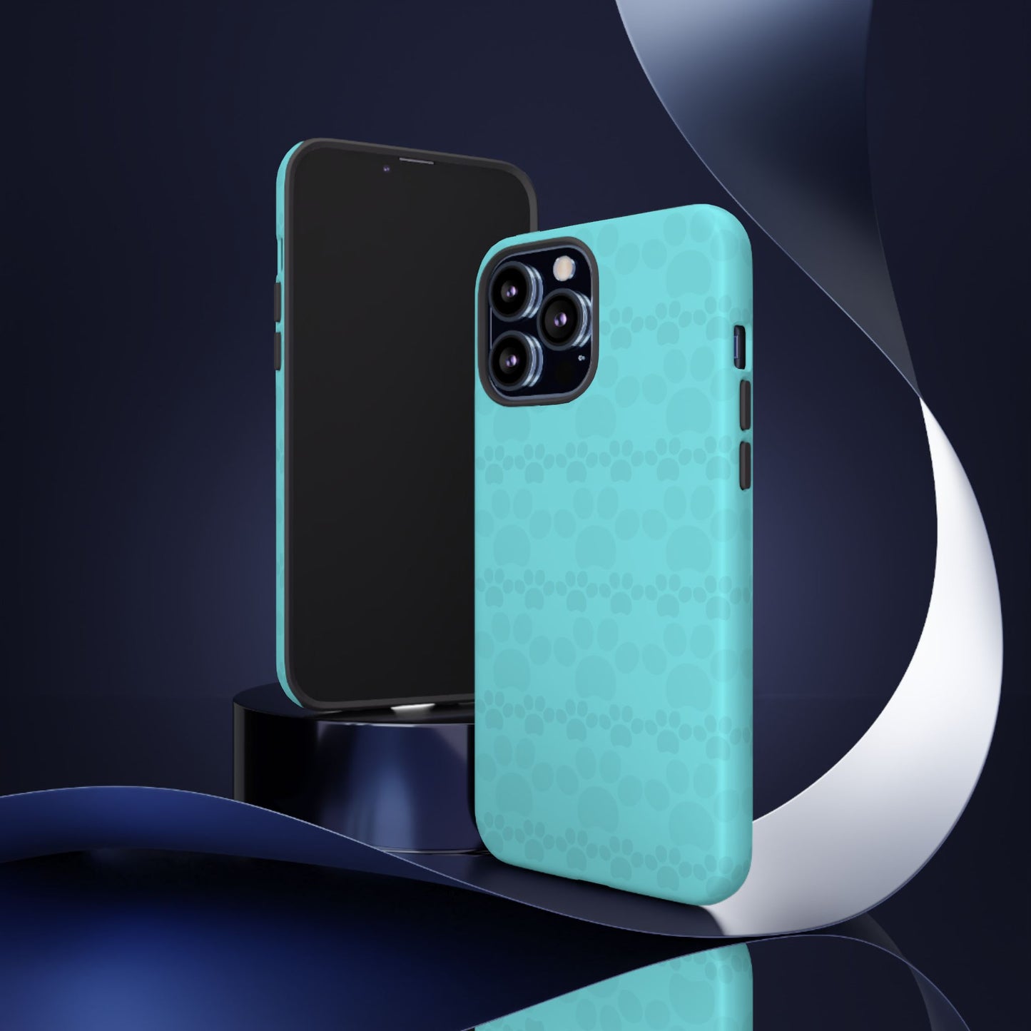 Paw Prints #44-Tough Cases iPhone Samsung Google Pixel - MahaCase