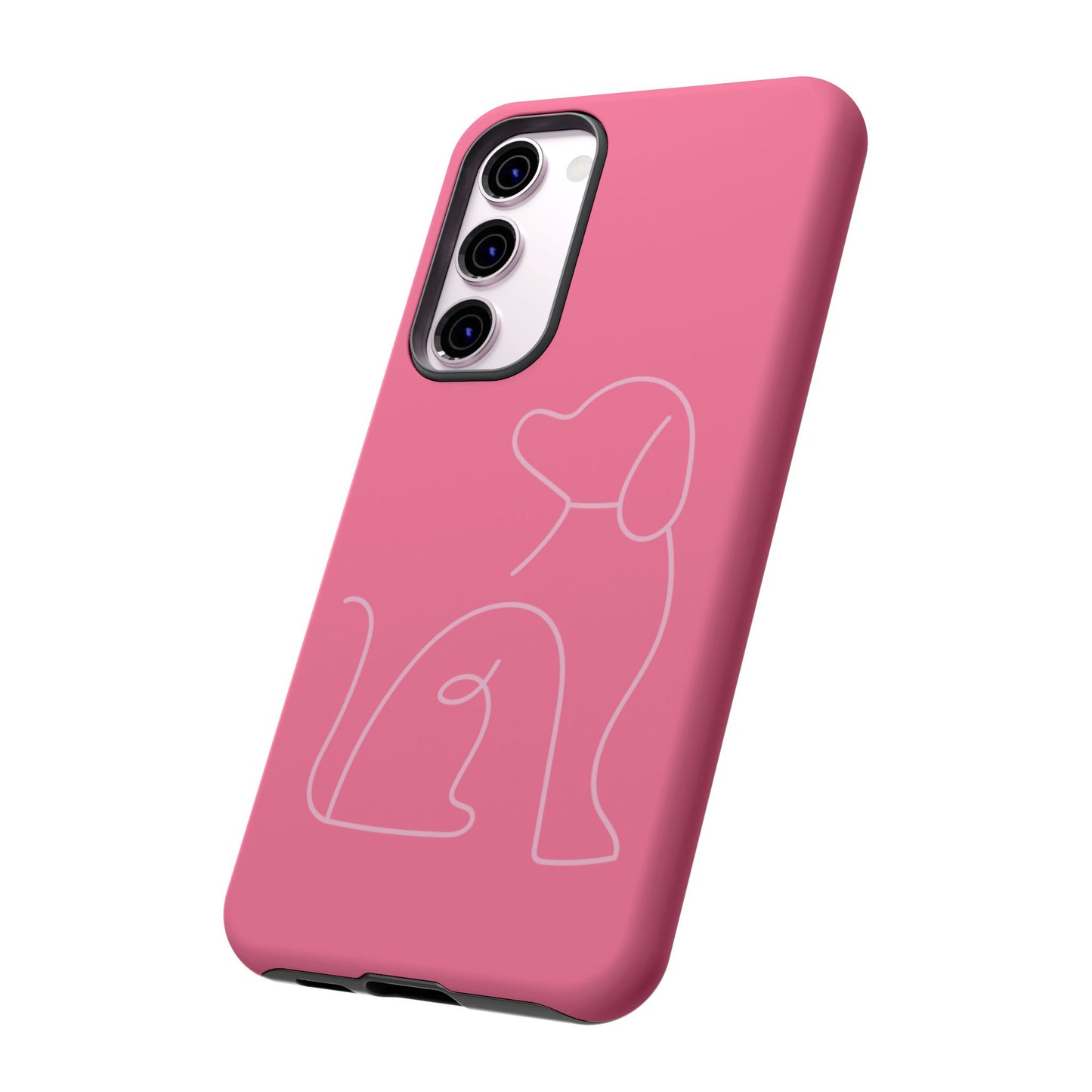 Pink Pup #10-Tough Cases iPhone Samsung Google Pixel - MahaCase