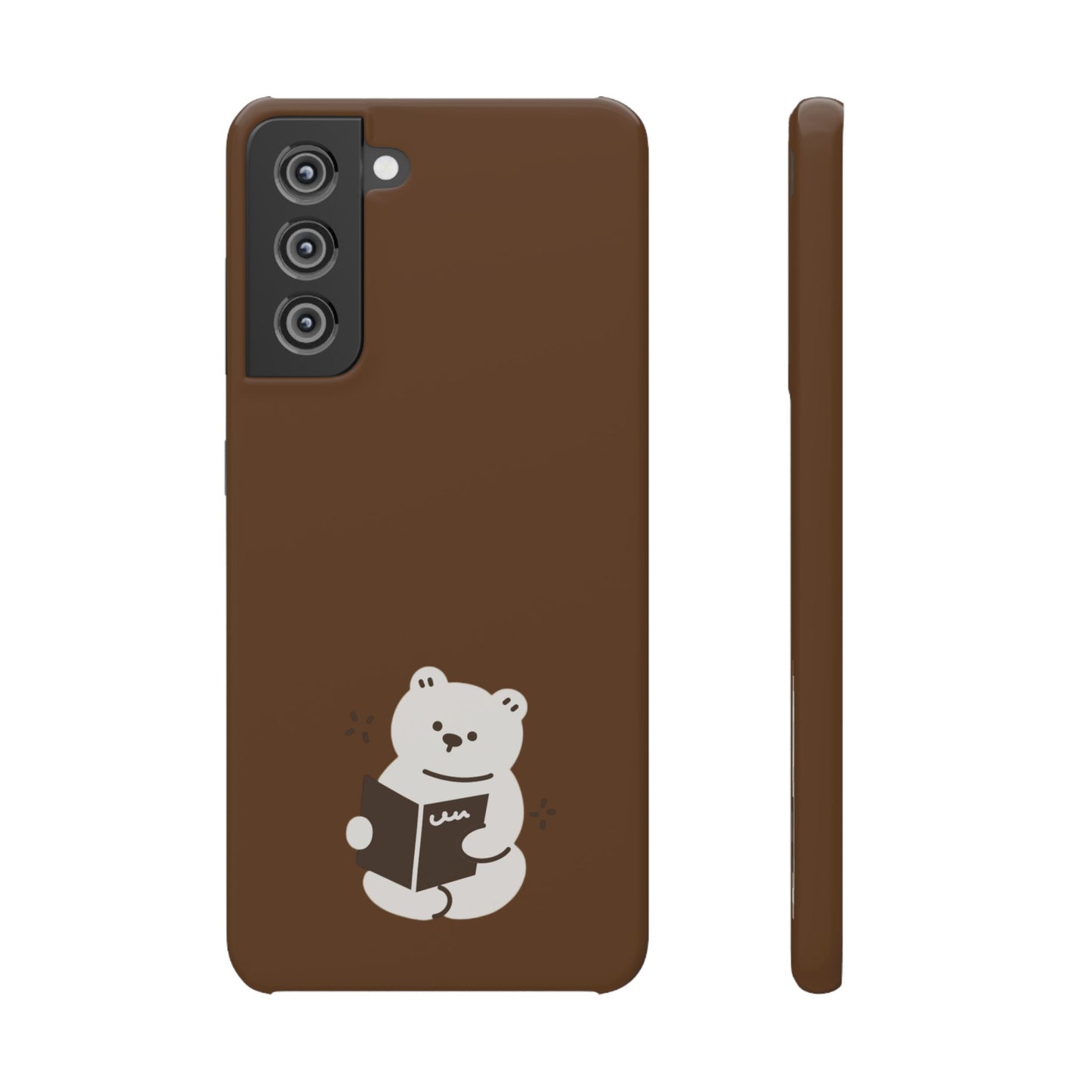 Reading Bear #02-Snap Cases - MahaCase