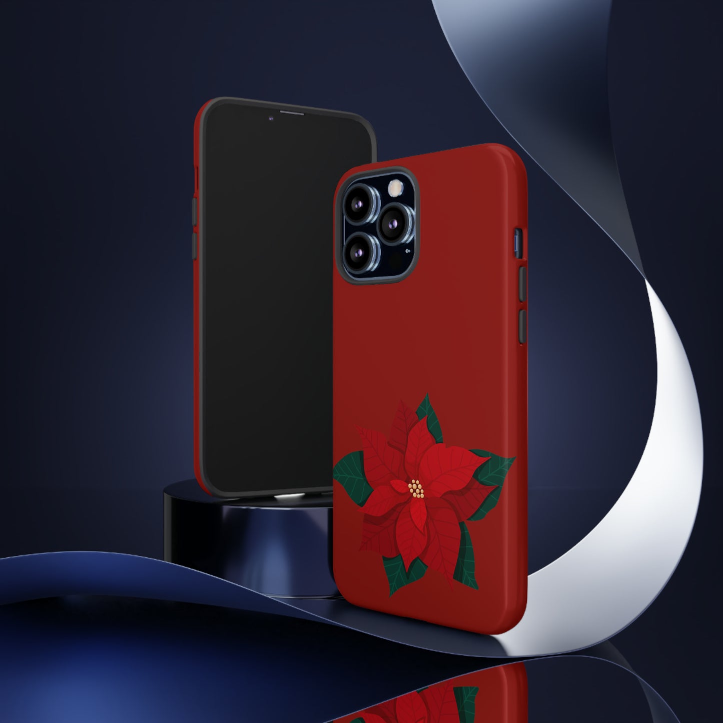 Poinsettia Charm #12-Tough Cases - MahaCase