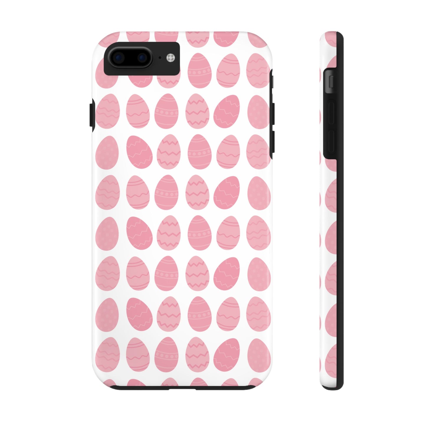 Pink Easter Egg Tough Phone Cases - Durable Protection for Spring Celebrations iPhone Samsung Galaxy - MahaCase