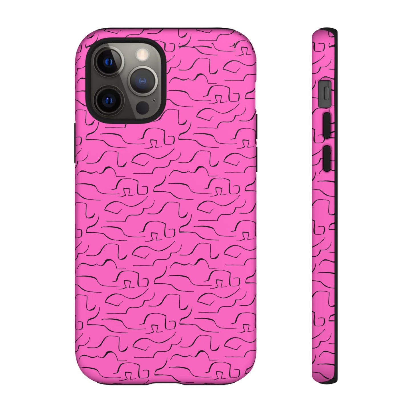 Pink Pattern #33 Tough Cases - MahaCase