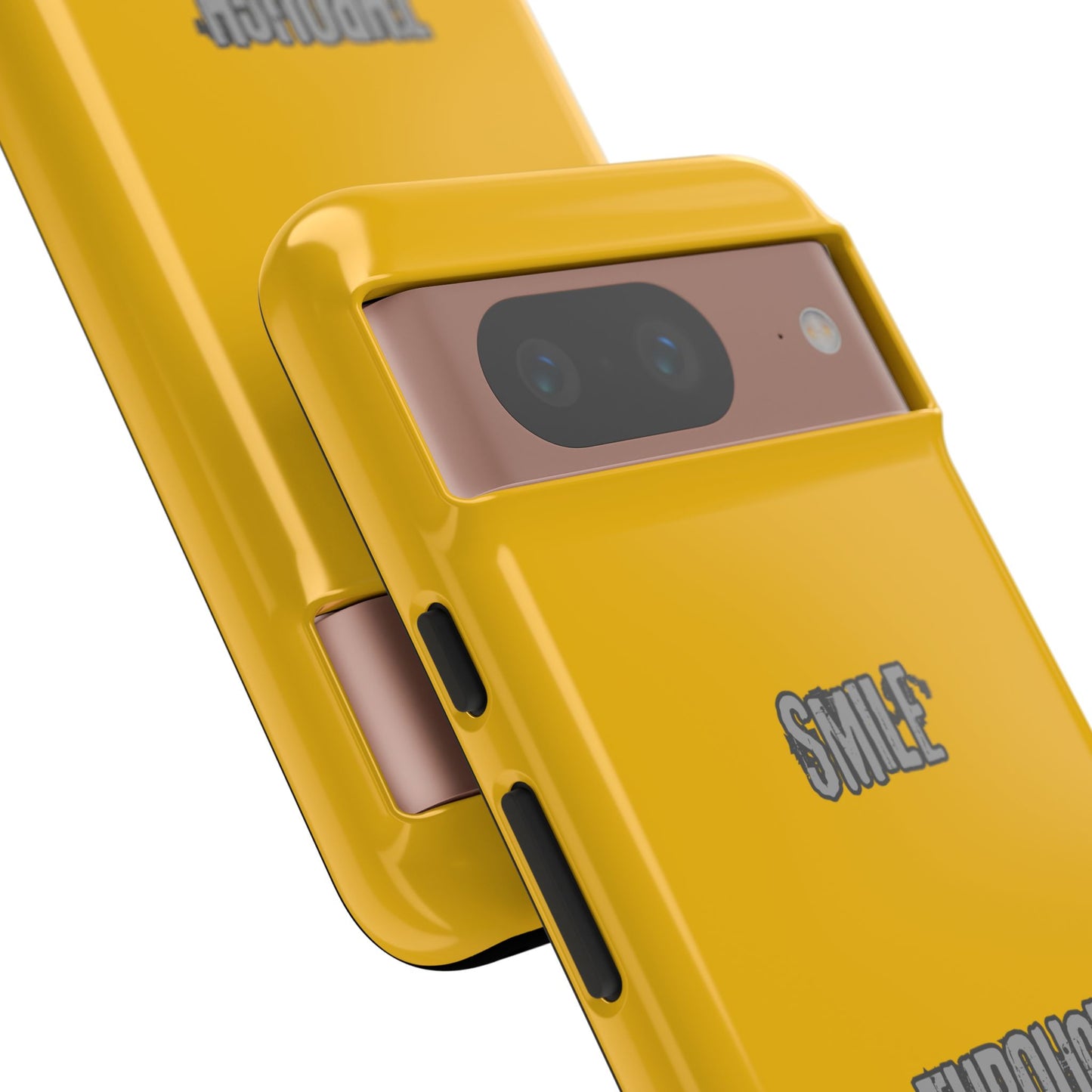 Smile Through Challenges Tough Cases iPhone Samsung Google Pixel - MahaCase