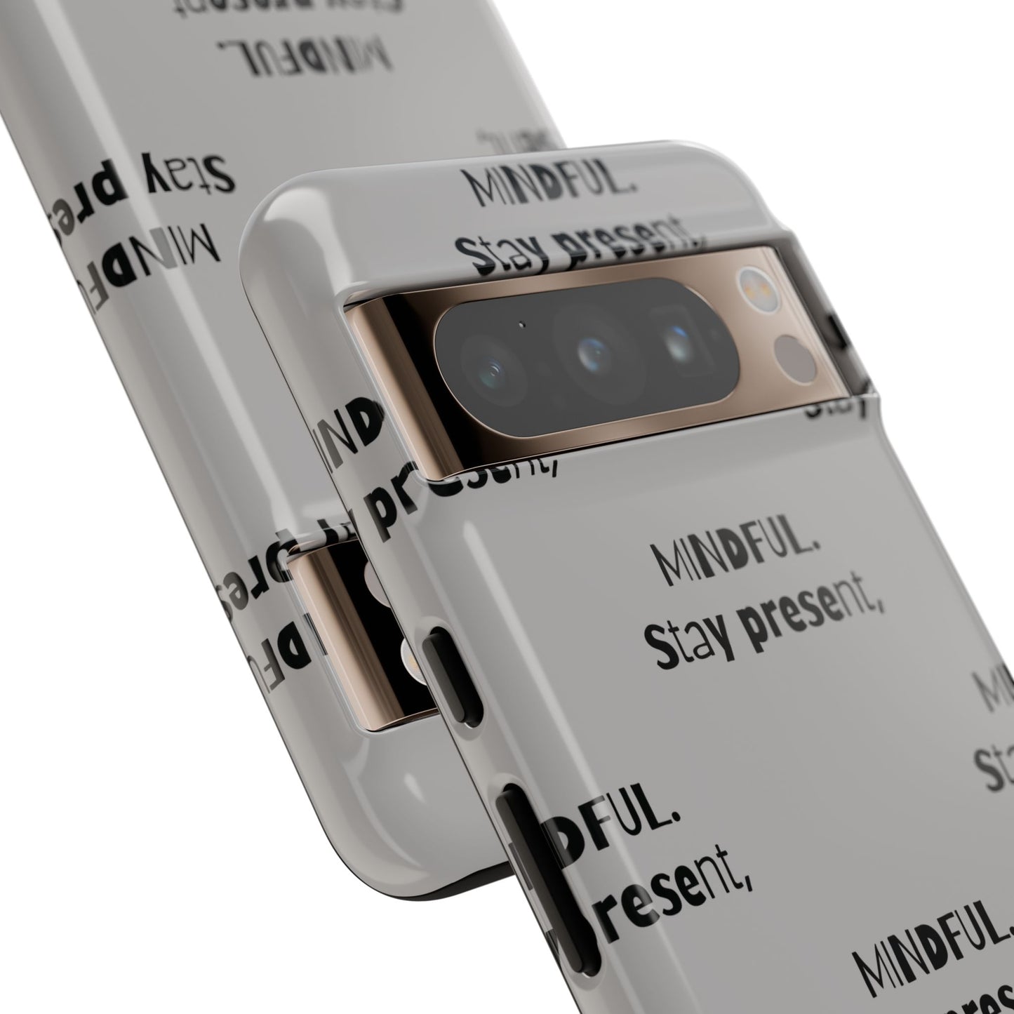 Stay present, Mindful #14 Tough Cases iPhone Samsung Google Pixel - MahaCase