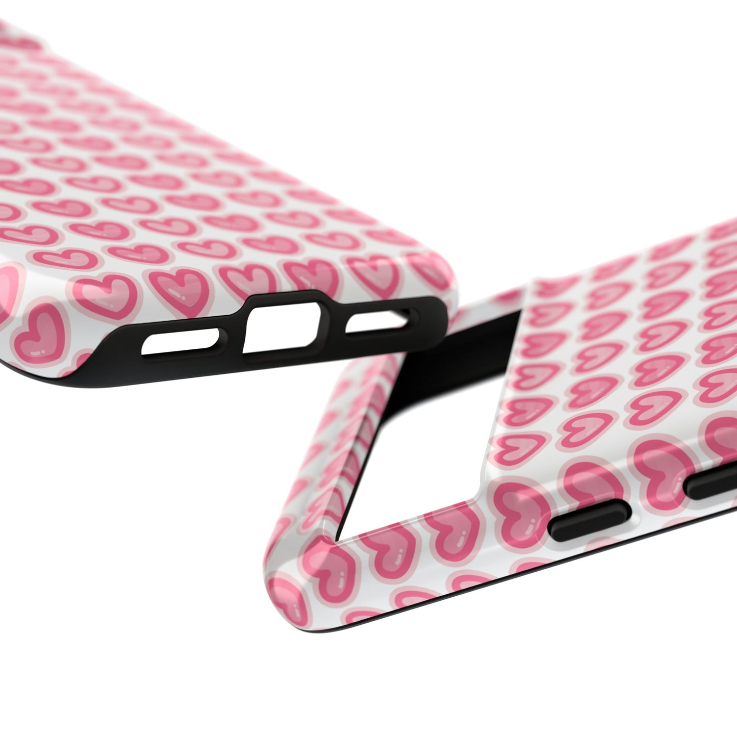 Hearts Pattern - Tough Cases iPhone Samsung Google Pixel - MahaCase