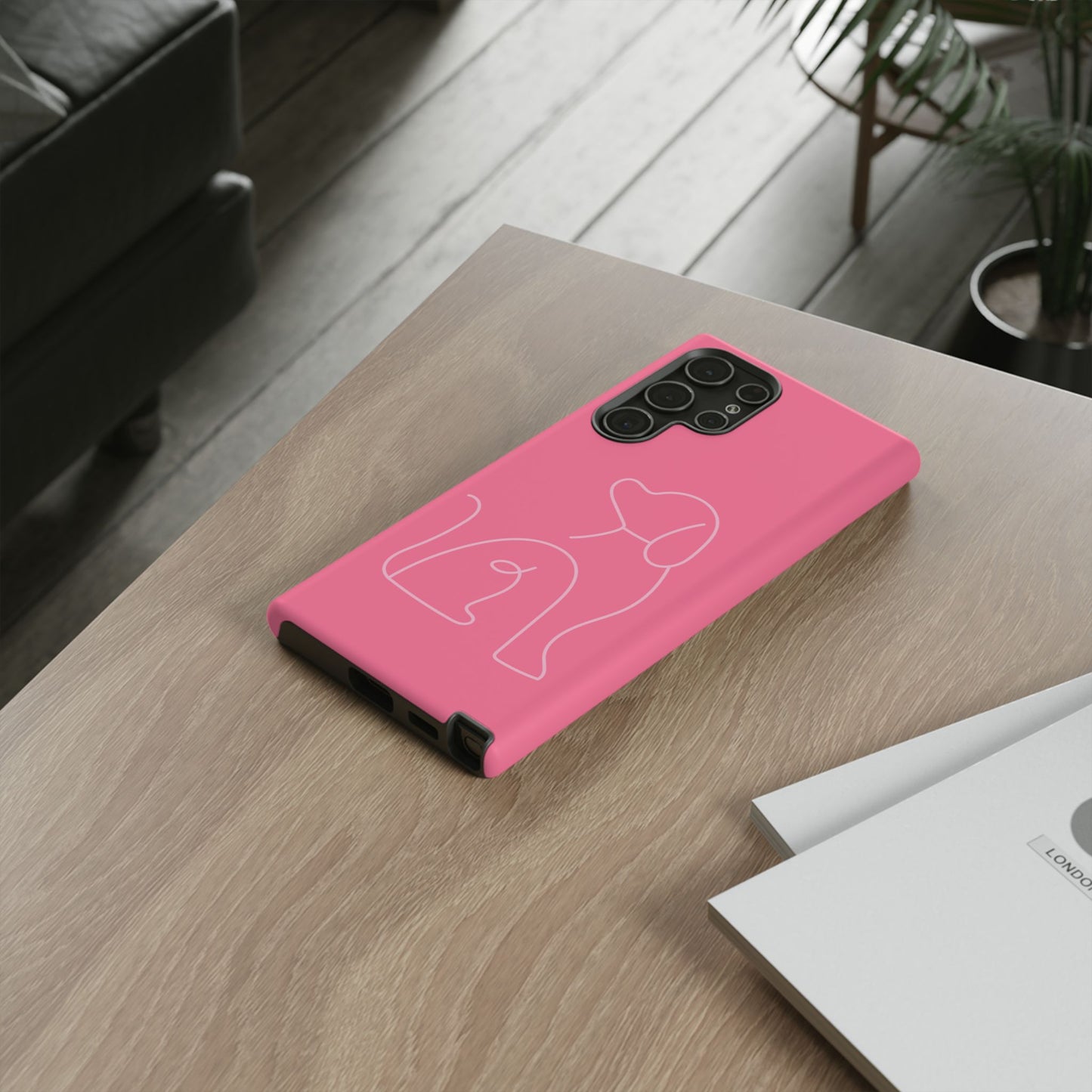 Pink Pup #10-Tough Cases iPhone Samsung Google Pixel - MahaCase