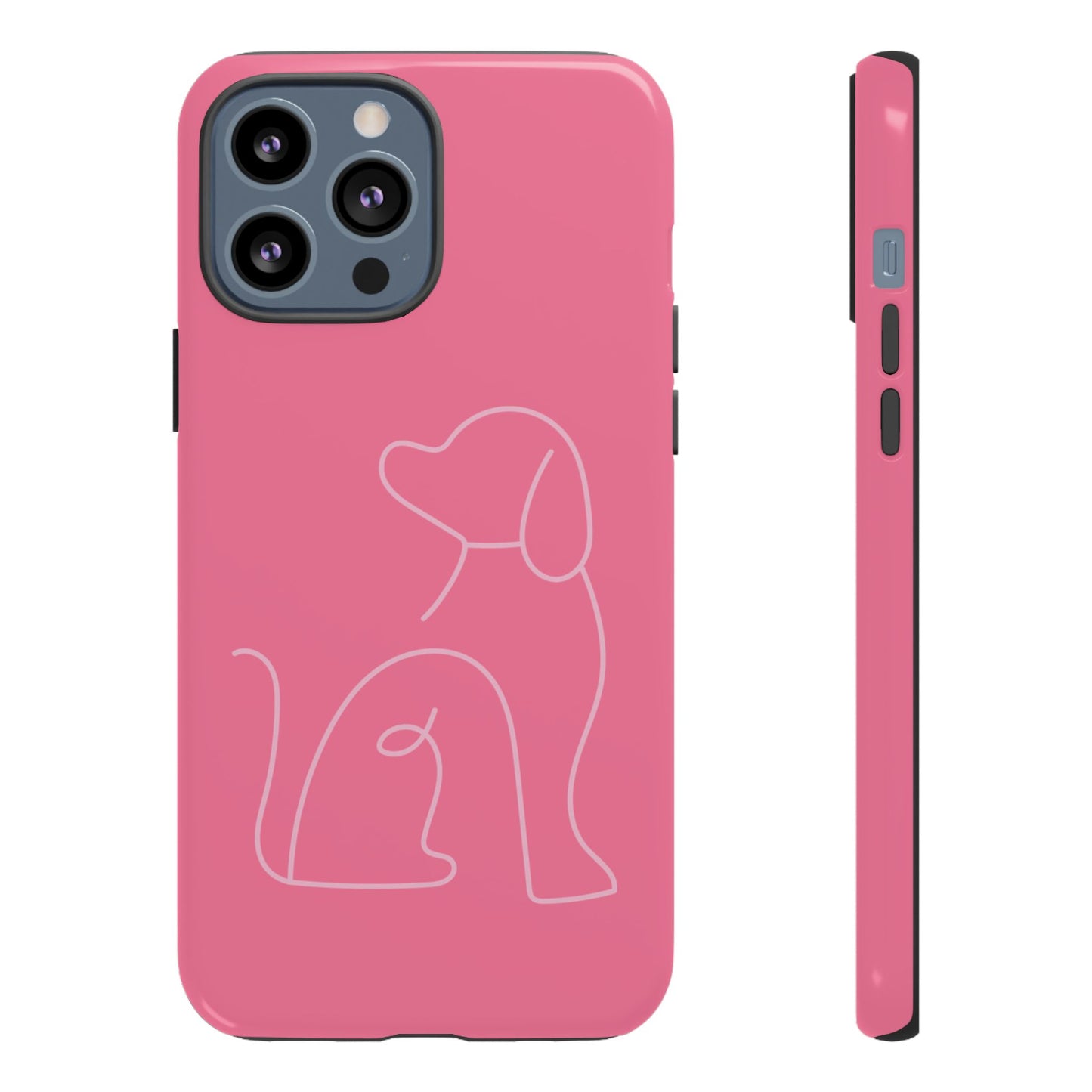 Pink Pup #10-Tough Cases iPhone Samsung Google Pixel - MahaCase