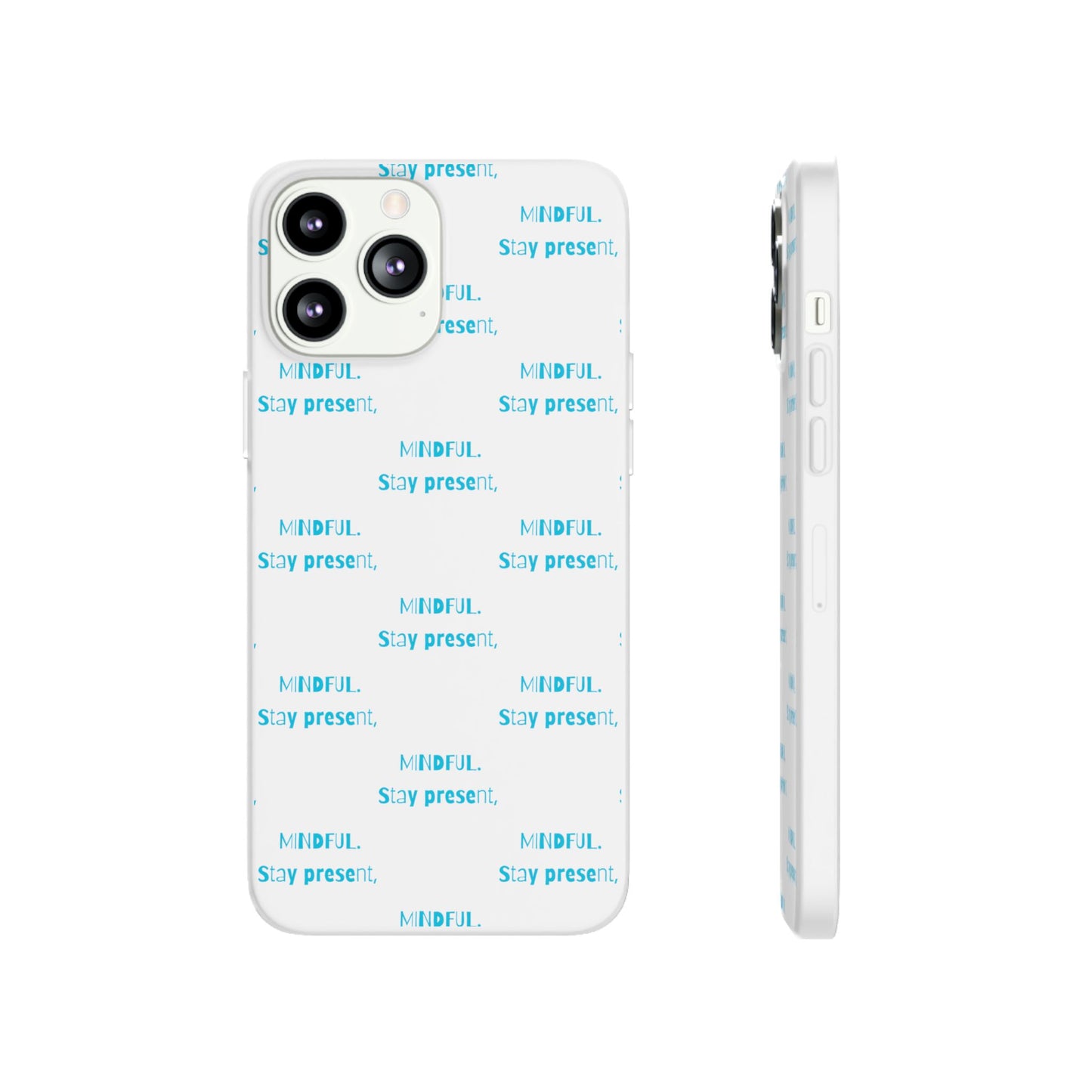 Stay Present Mindful #12 Flexi Cases iPhone Samsung Gift Packaging - MahaCase