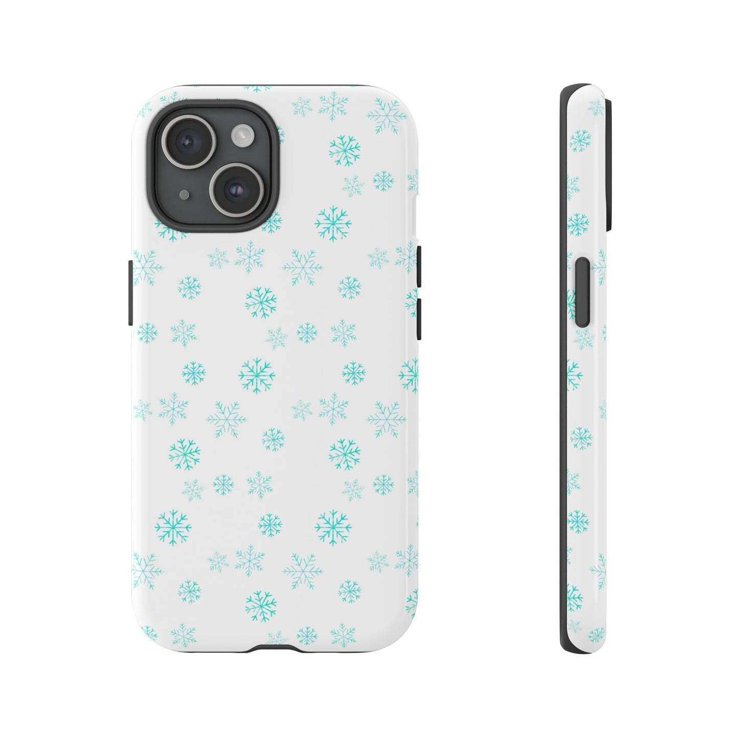 Snowy Blue #12 - Tough Cases iPhone Samsung Google Pixel - MahaCase