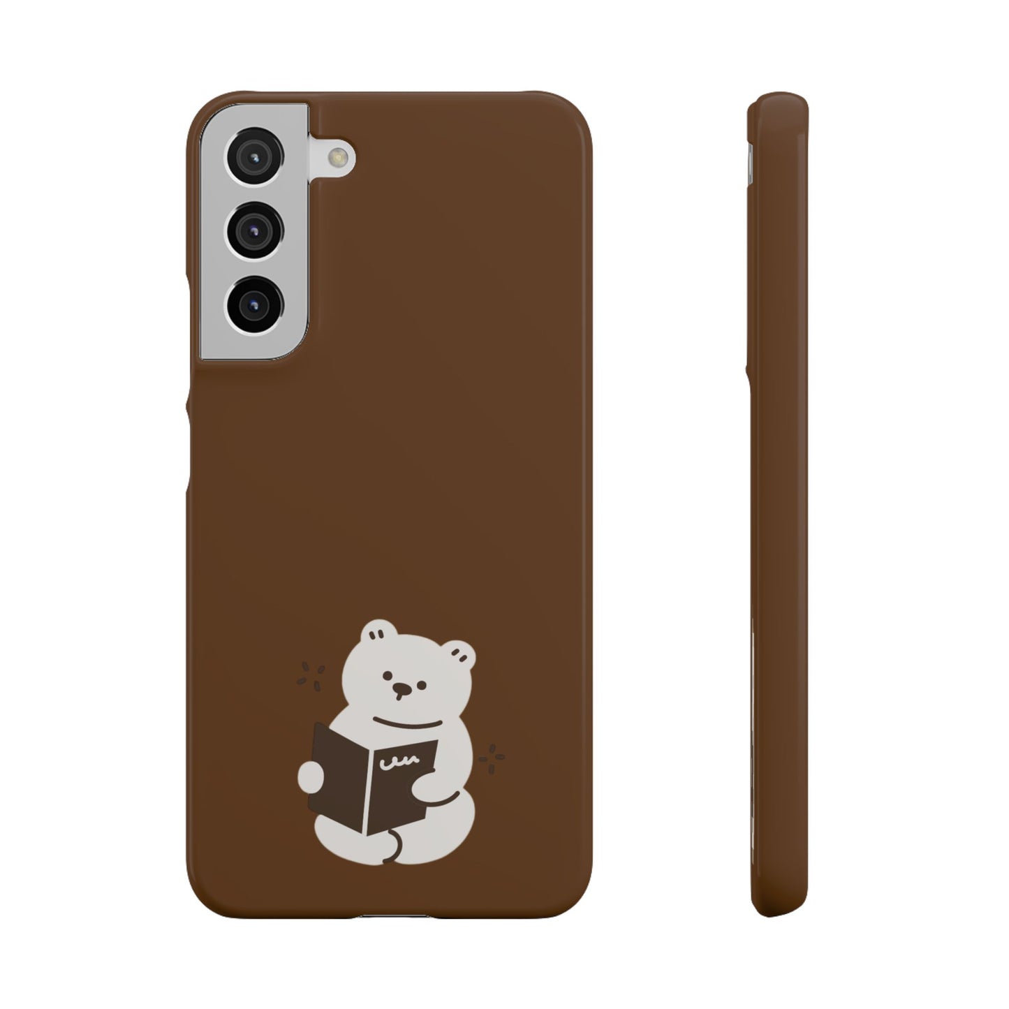 Reading Bear #02-Snap Cases - MahaCase