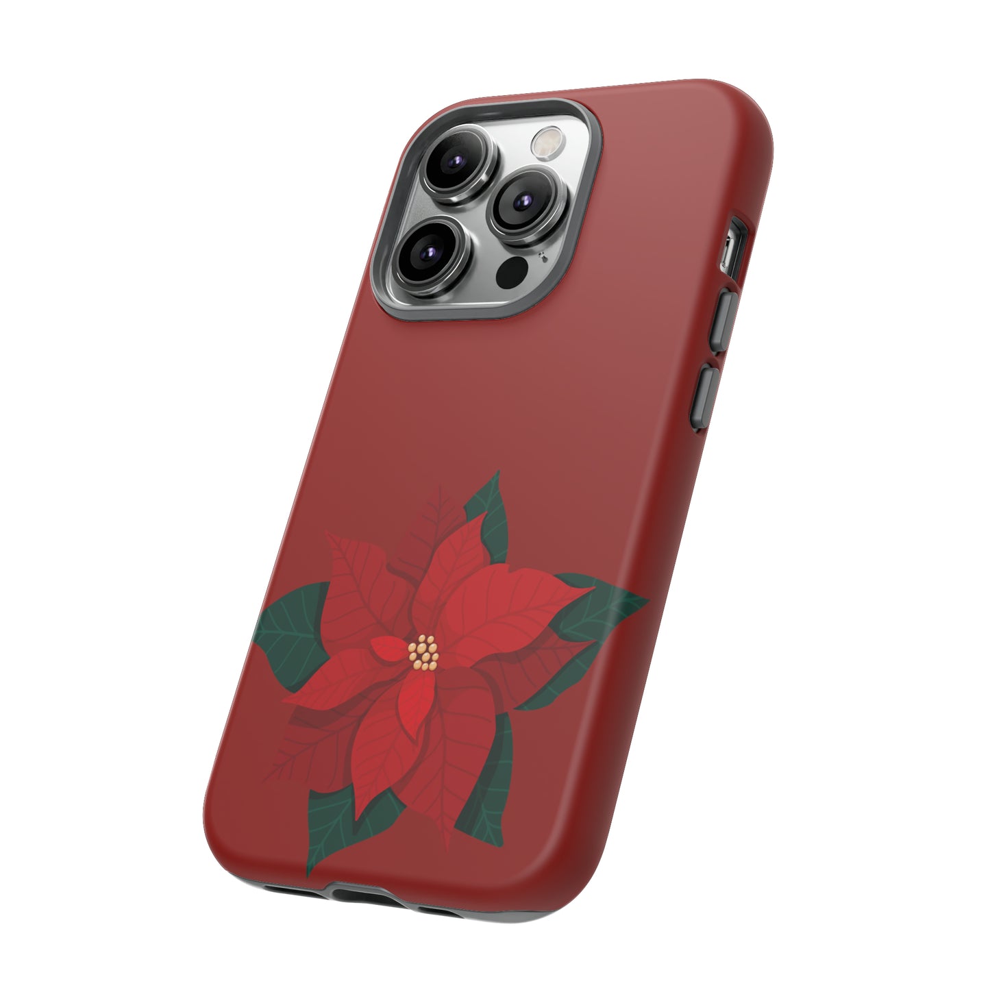 Poinsettia Charm #12-Tough Cases - MahaCase