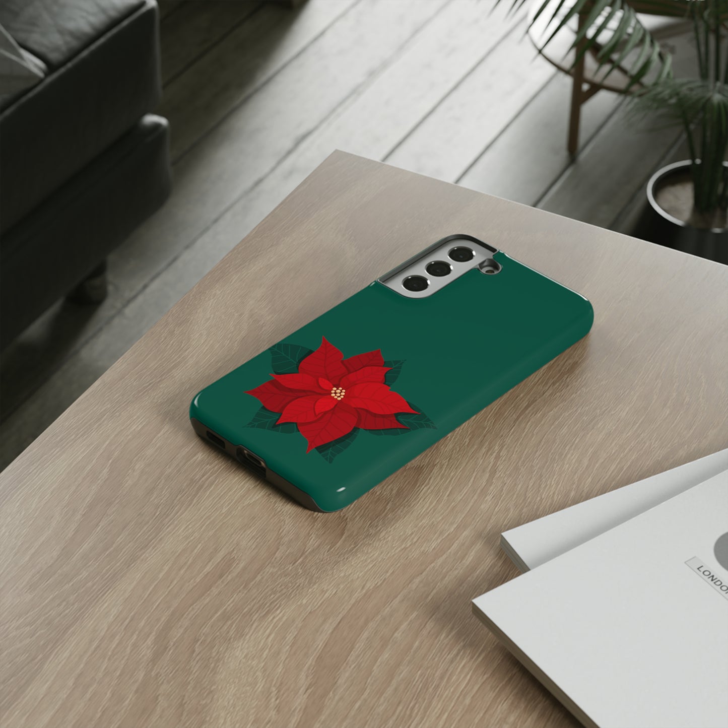 Poinsettia Charm #10-Tough Cases - MahaCase