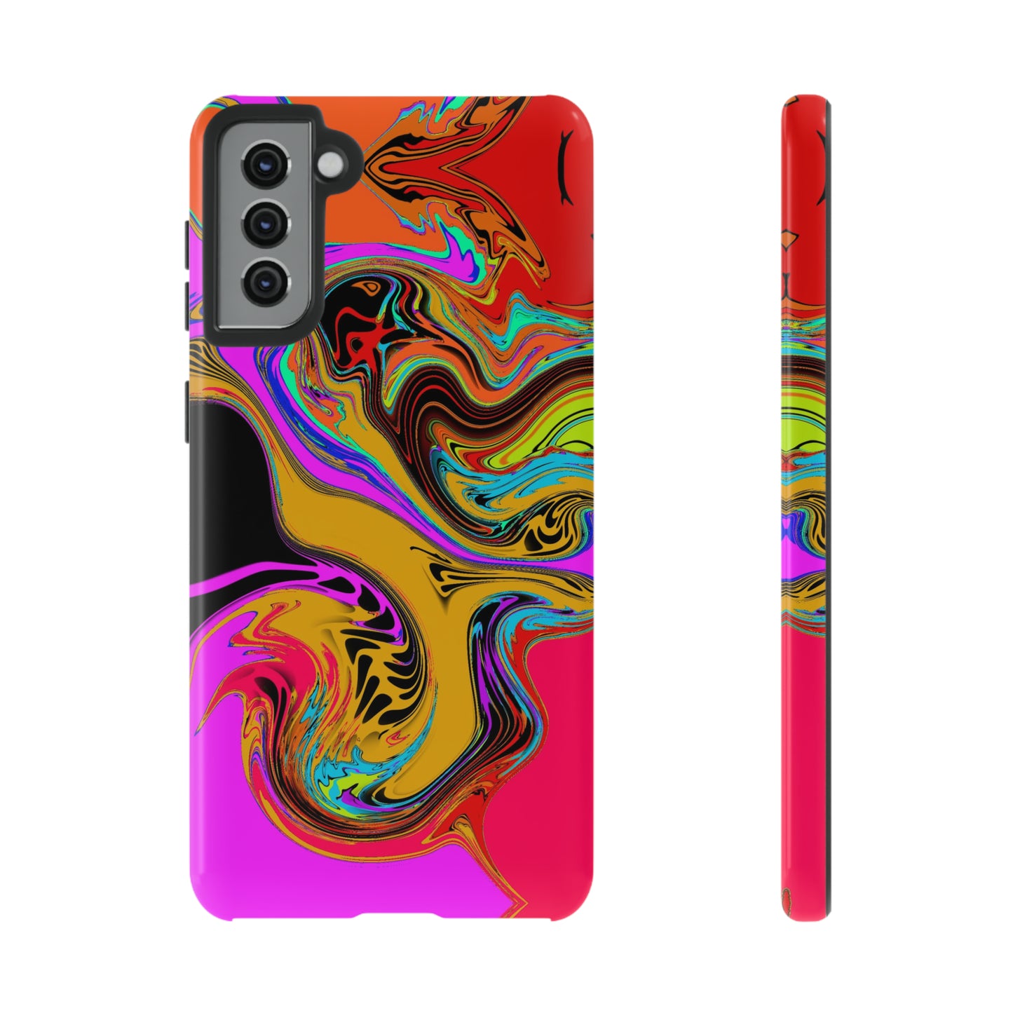 Color Swirl #23-Tough Cases - MahaCase