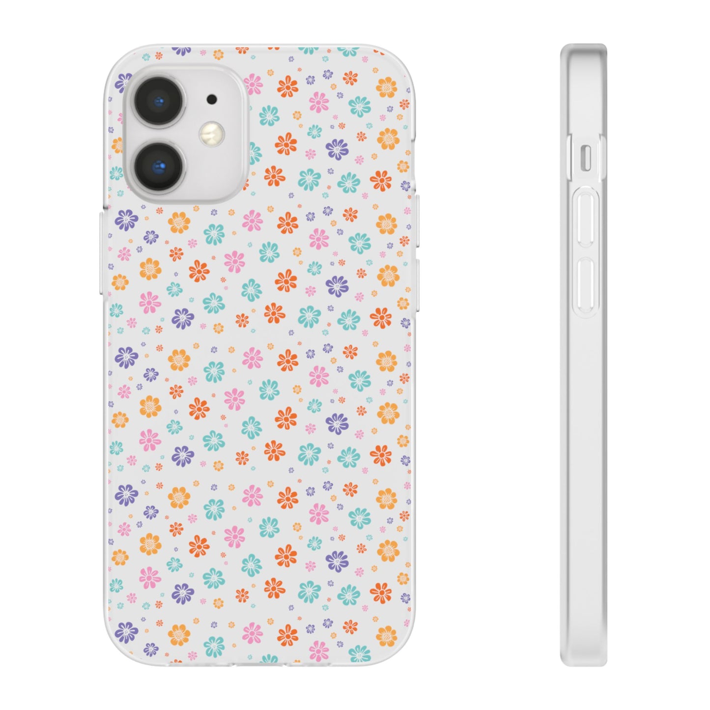 Colorful Spring Floral Flexi Case - Stylish Phone Protection - iPhone Samsung with Gift Packaging - MahaCase