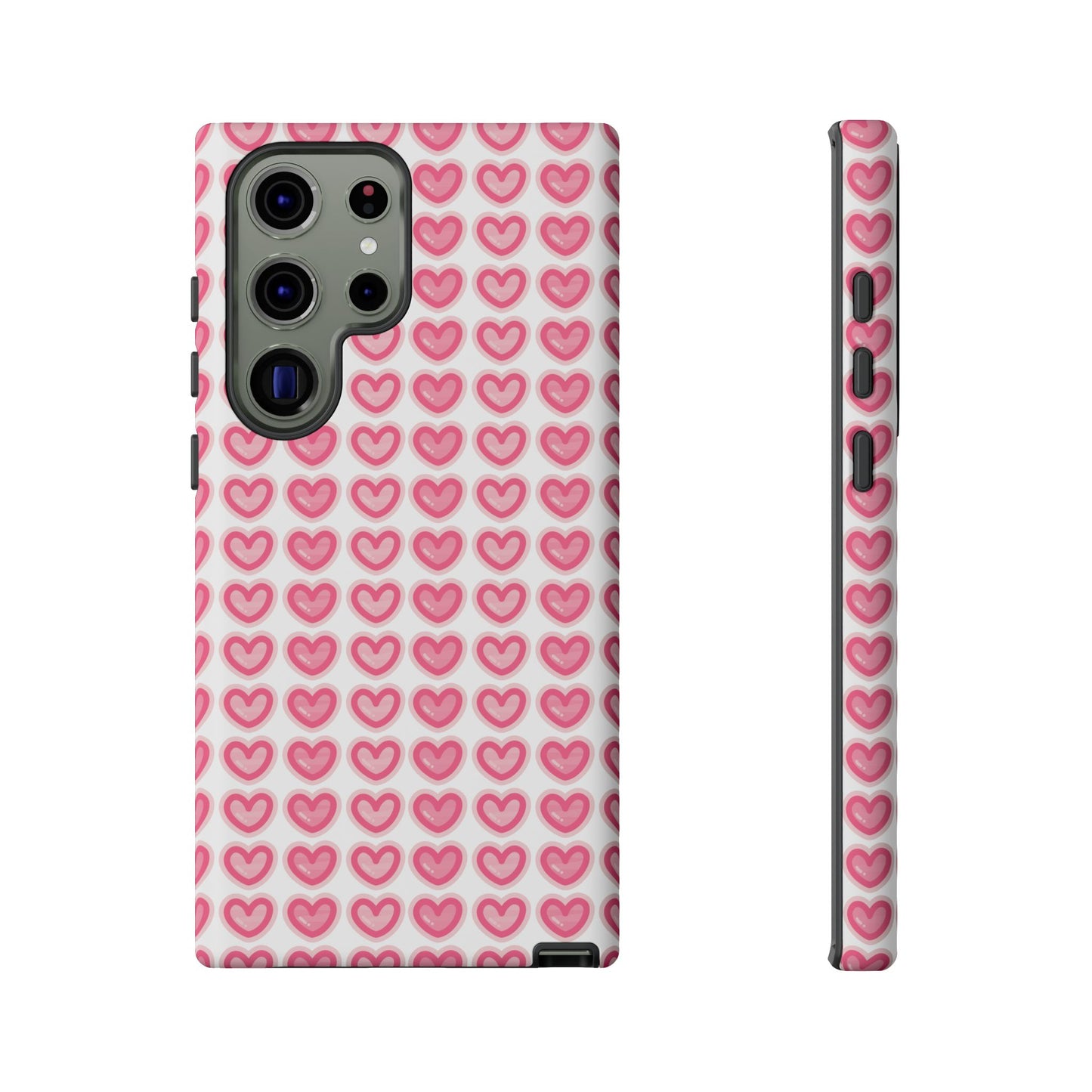 Hearts Pattern - Tough Cases iPhone Samsung Google Pixel - MahaCase