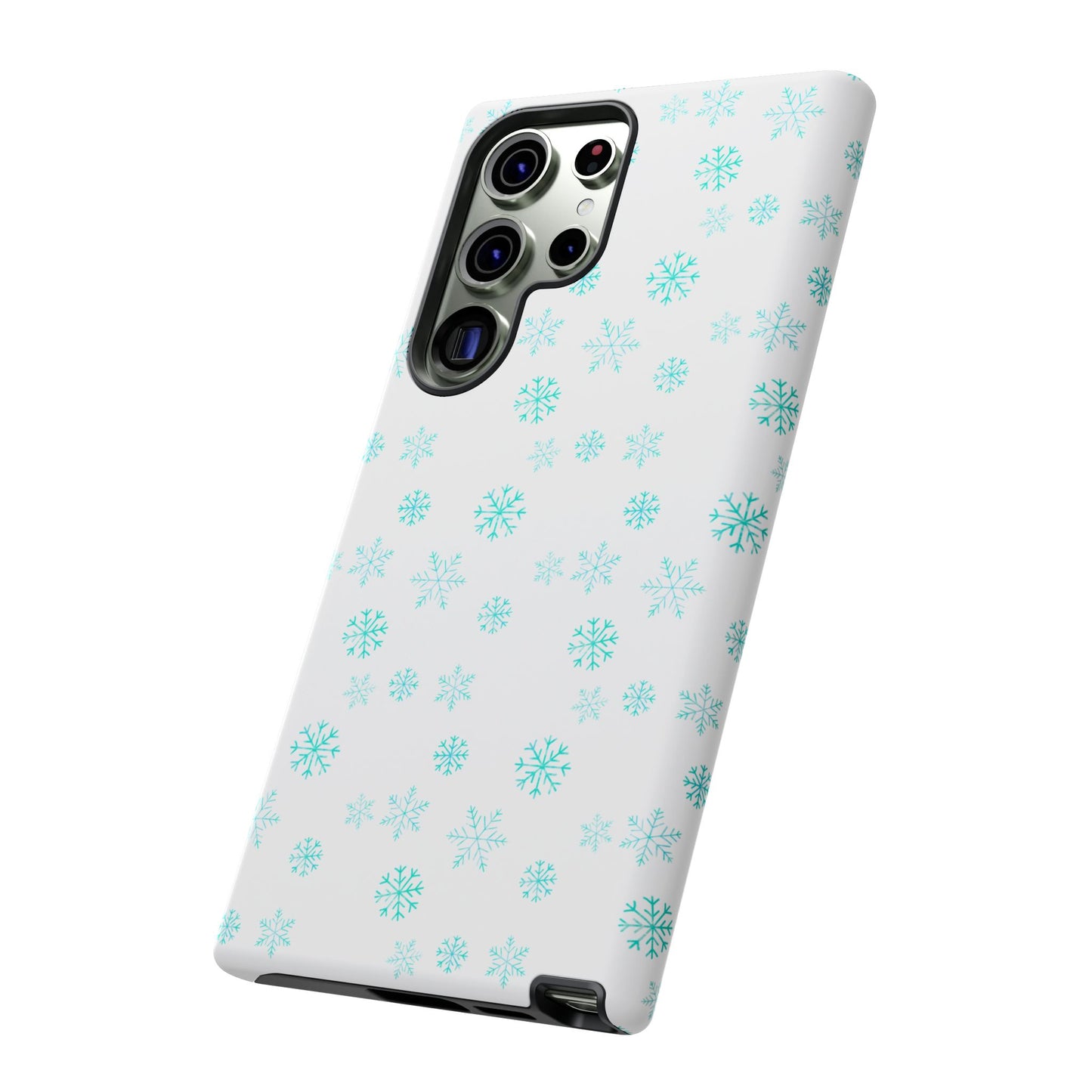Snowy Blue #12 - Tough Cases iPhone Samsung Google Pixel - MahaCase