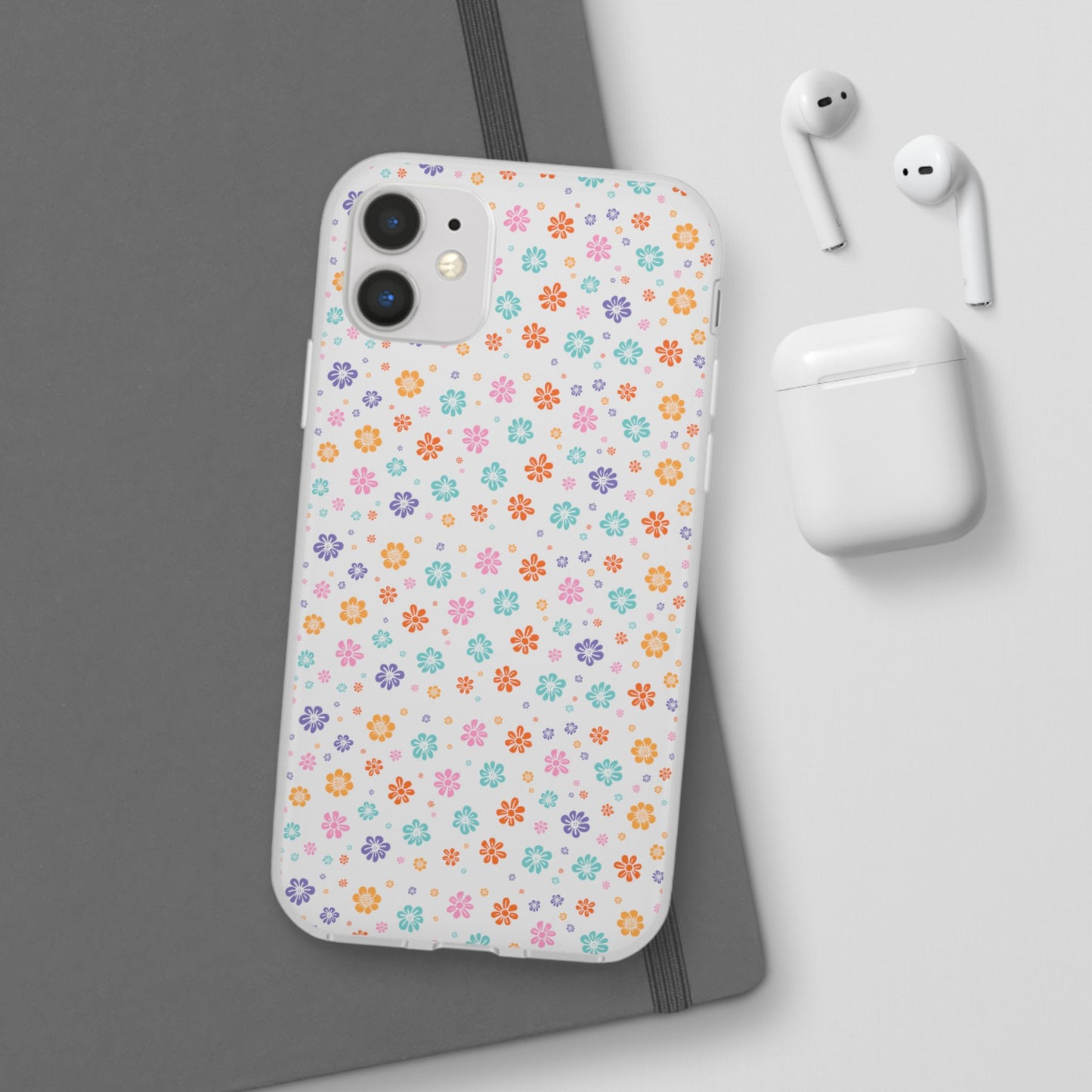 Colorful Spring Floral Flexi Case - Stylish Phone Protection - iPhone Samsung with Gift Packaging - MahaCase