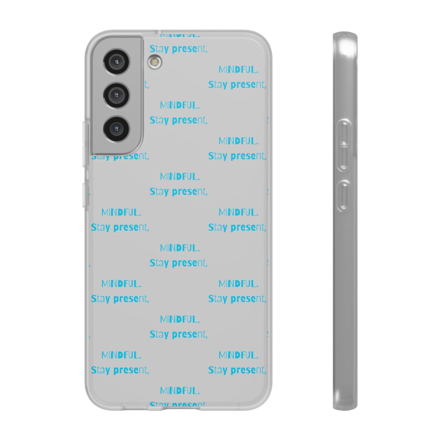 Stay Present Mindful #12 Flexi Cases iPhone Samsung Gift Packaging - MahaCase