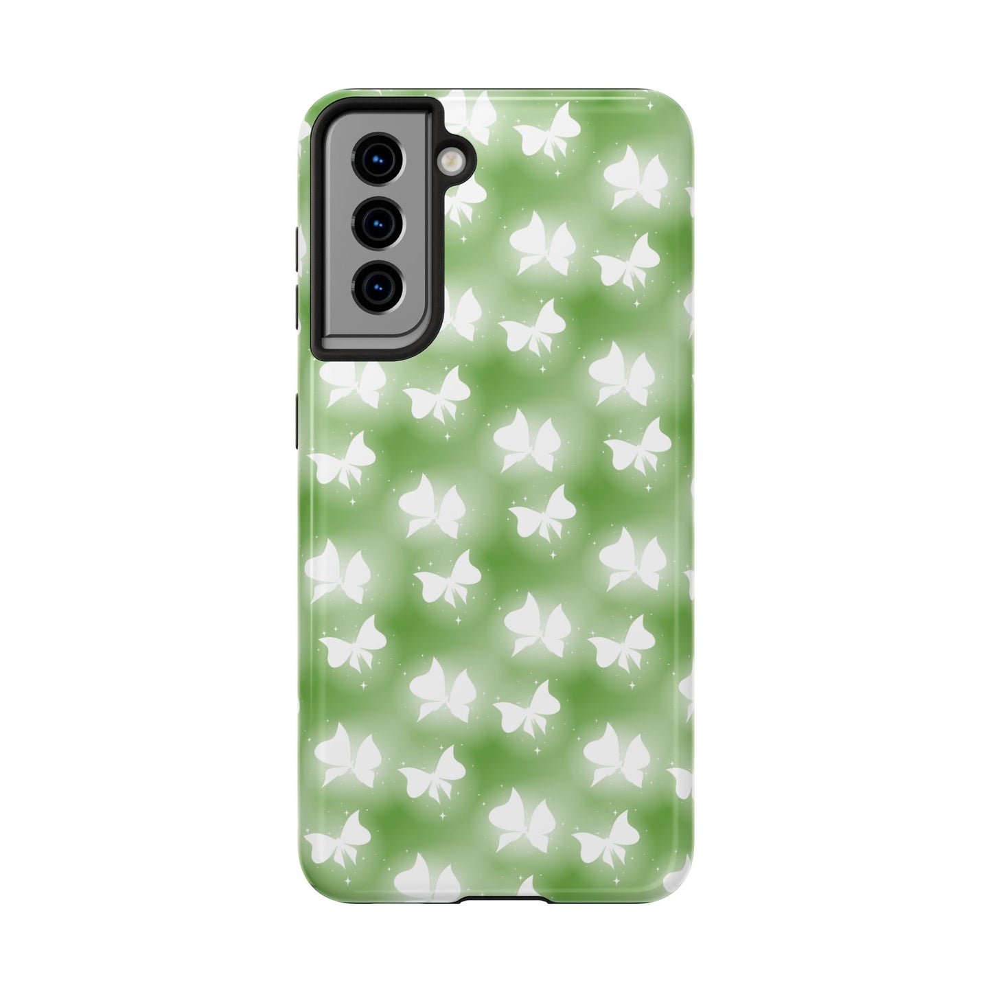 Nature-Inspired Tough Phone Case with Butterfly Design iPhone Samsung Galaxy - MahaCase