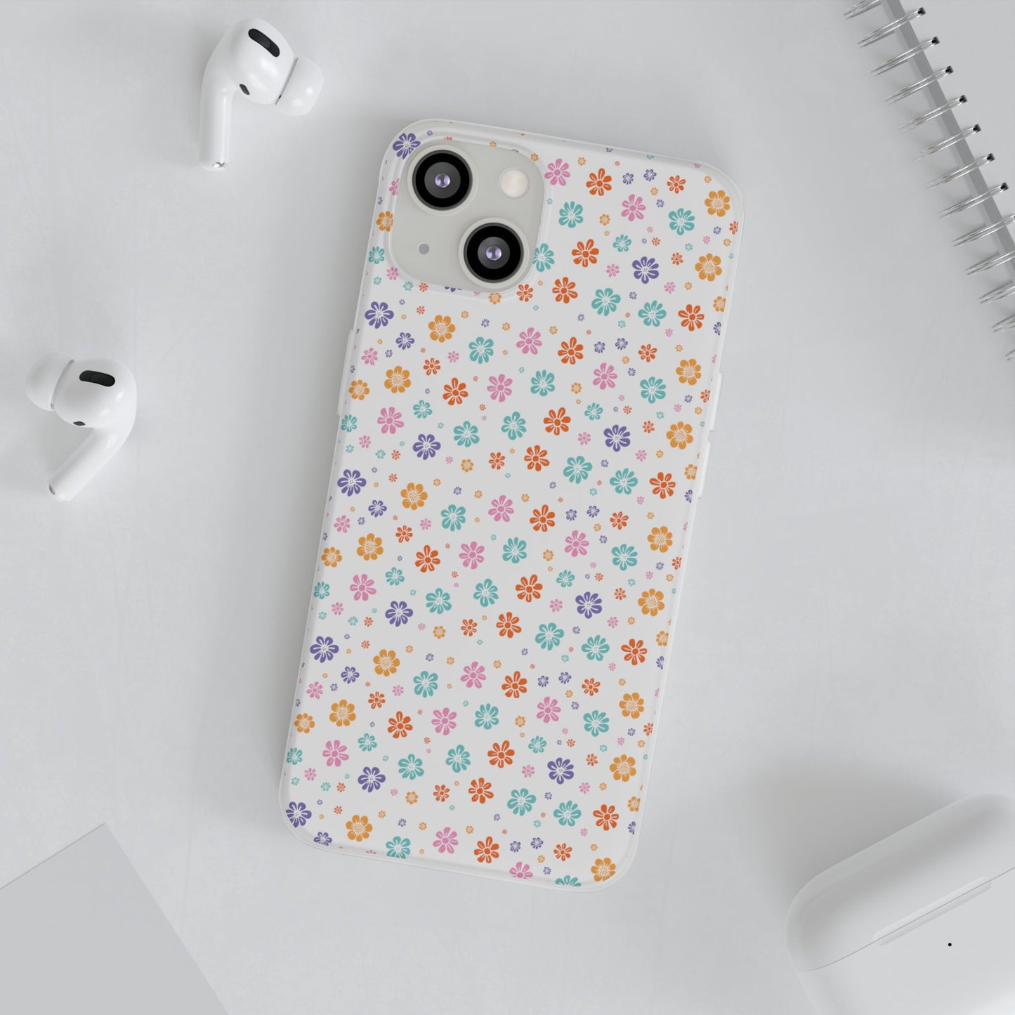 Colorful Spring Floral Flexi Case - Stylish Phone Protection - iPhone Samsung with Gift Packaging - MahaCase