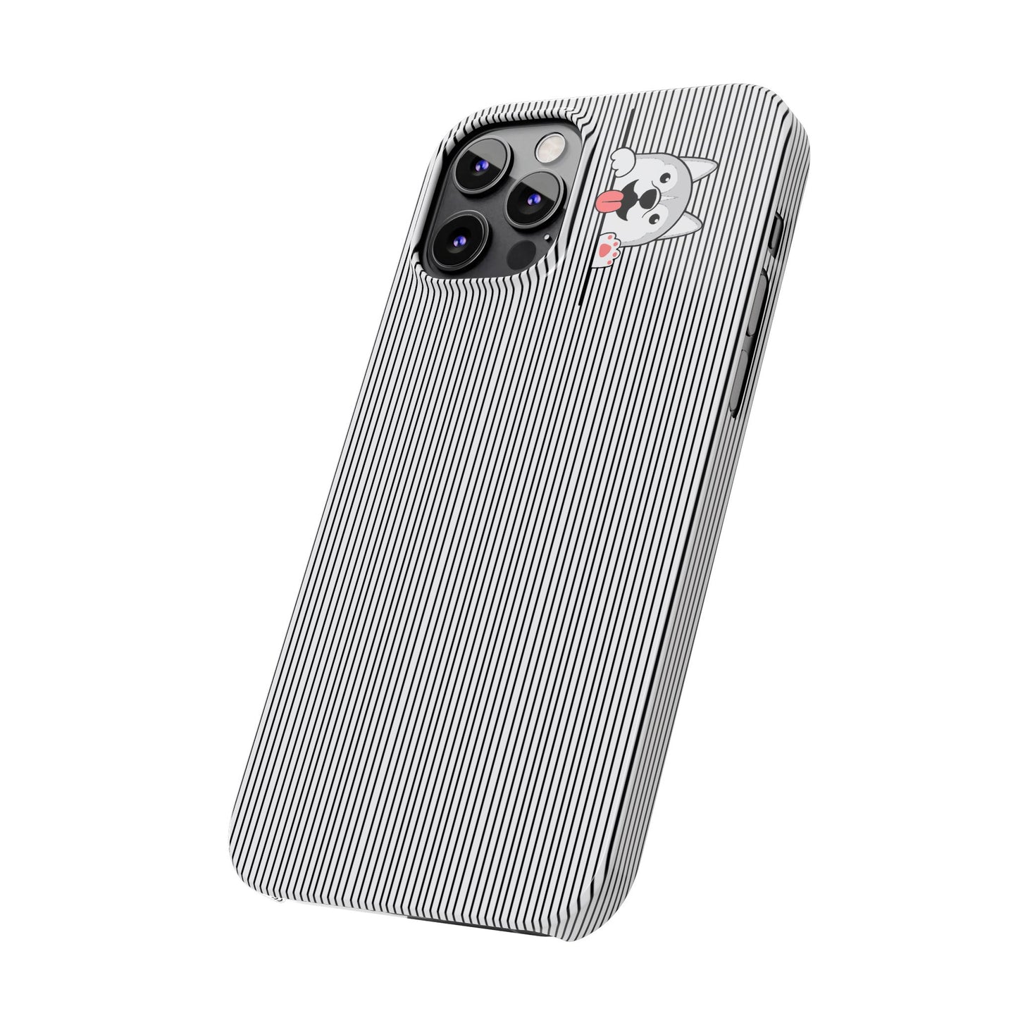 Cute Husky-Slim iPhone Cases - MahaCase