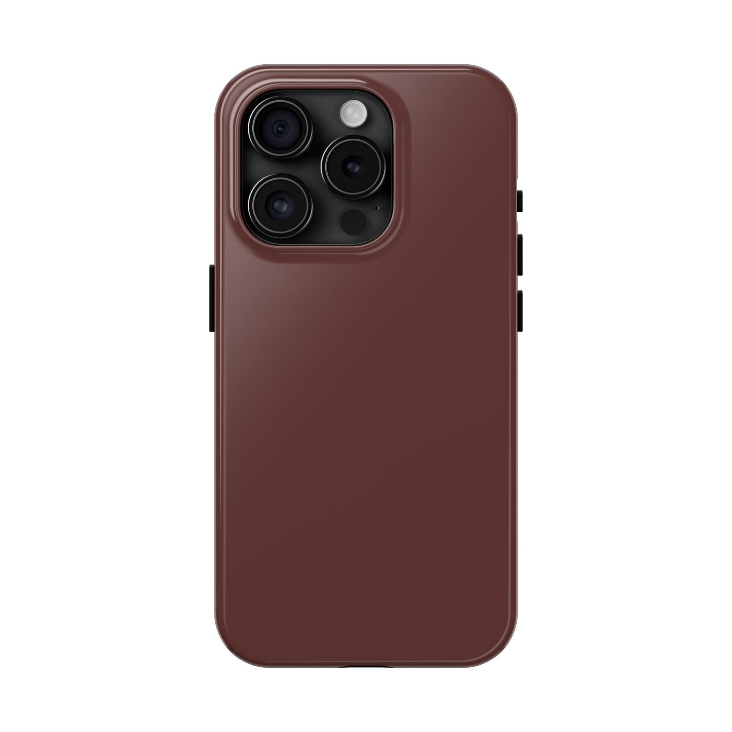 Phone Case - Garnet Color Fall 2025 Trending Color, Sturdy Phone Cases, Durable Cell Phone Covers, Trendy Gadget Protection, Unique Phone Accessories- iPhone, Samsung