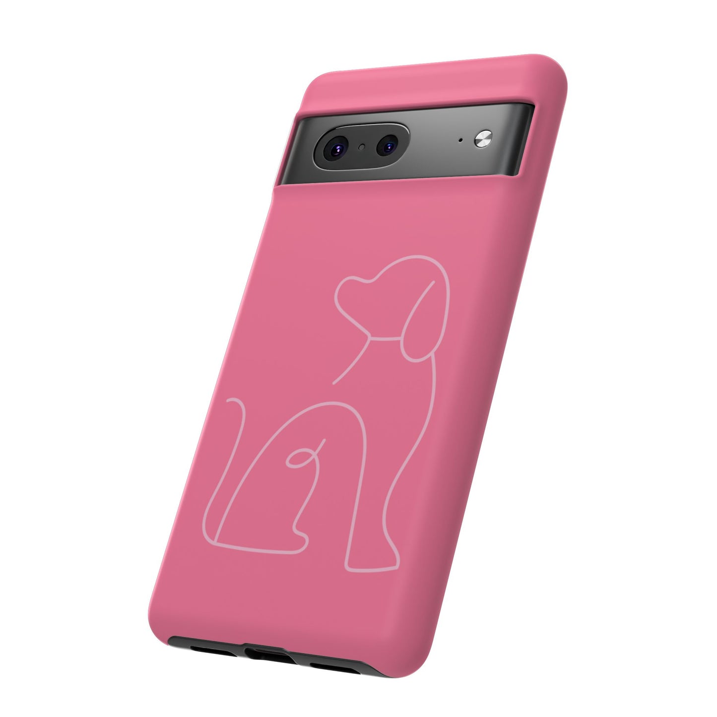 Pink Pup #10-Tough Cases iPhone Samsung Google Pixel - MahaCase