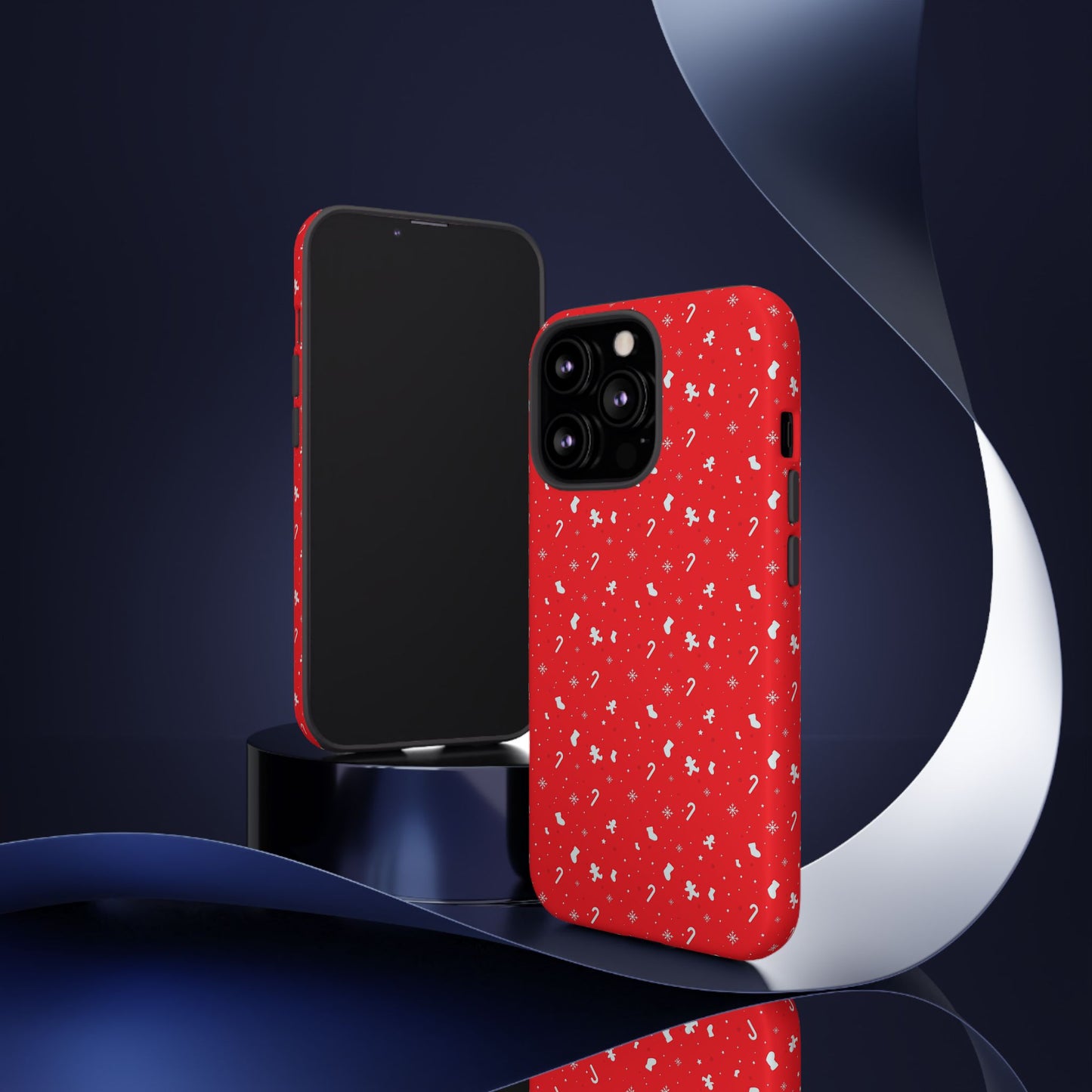Candy Cane Blizzard #22 - Tough Cases iPhone Samsung Google Pixel - MahaCase