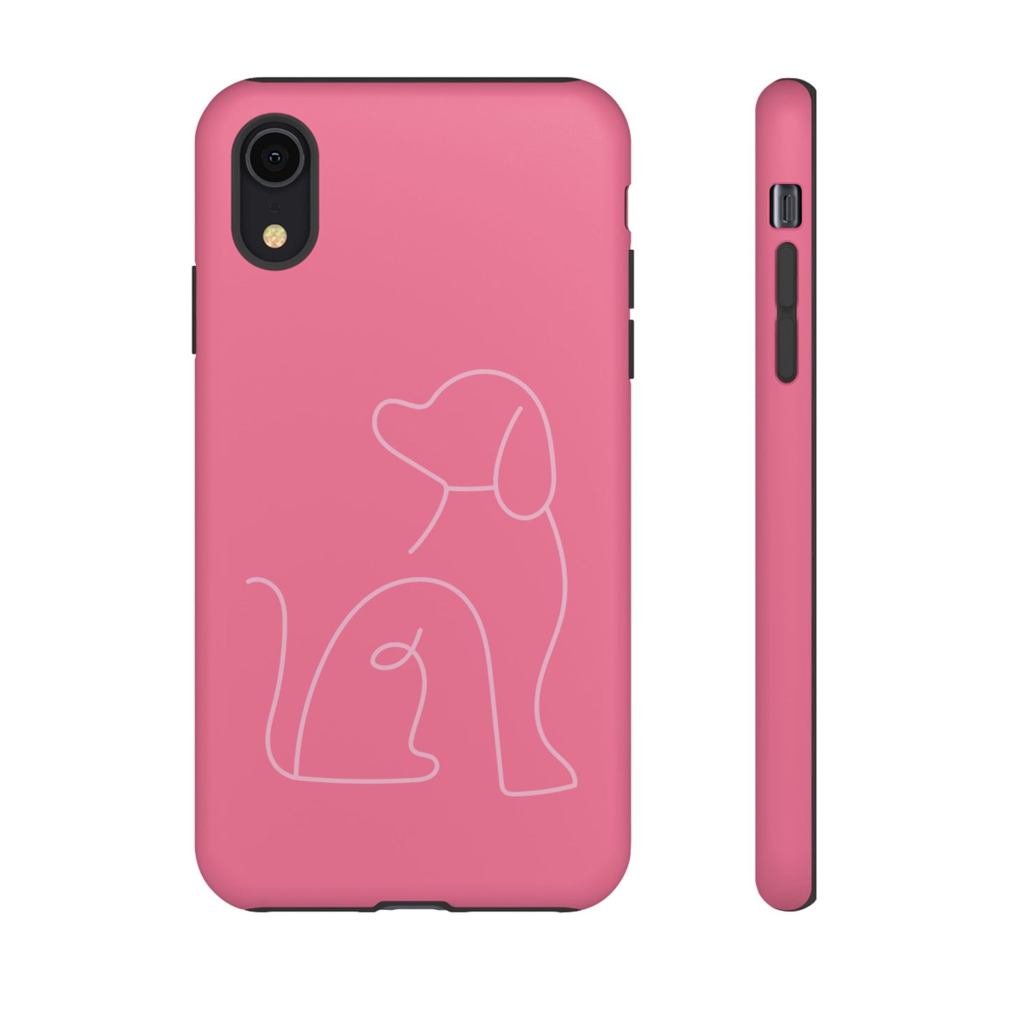 Pink Pup #10-Tough Cases iPhone Samsung Google Pixel - MahaCase