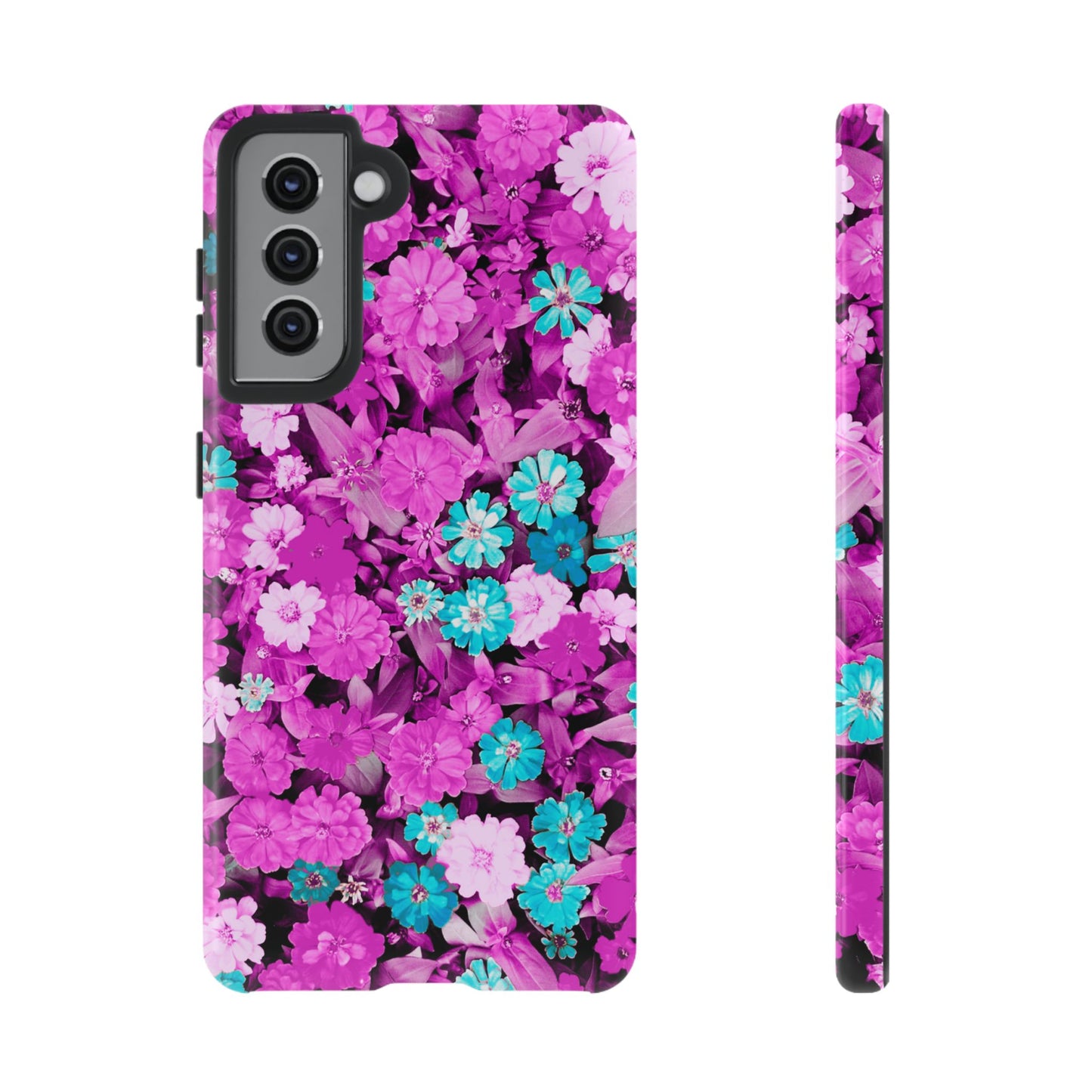 Lucid Flowers #22-Tough Cases iPhone Samsung Google Pixel - MahaCase